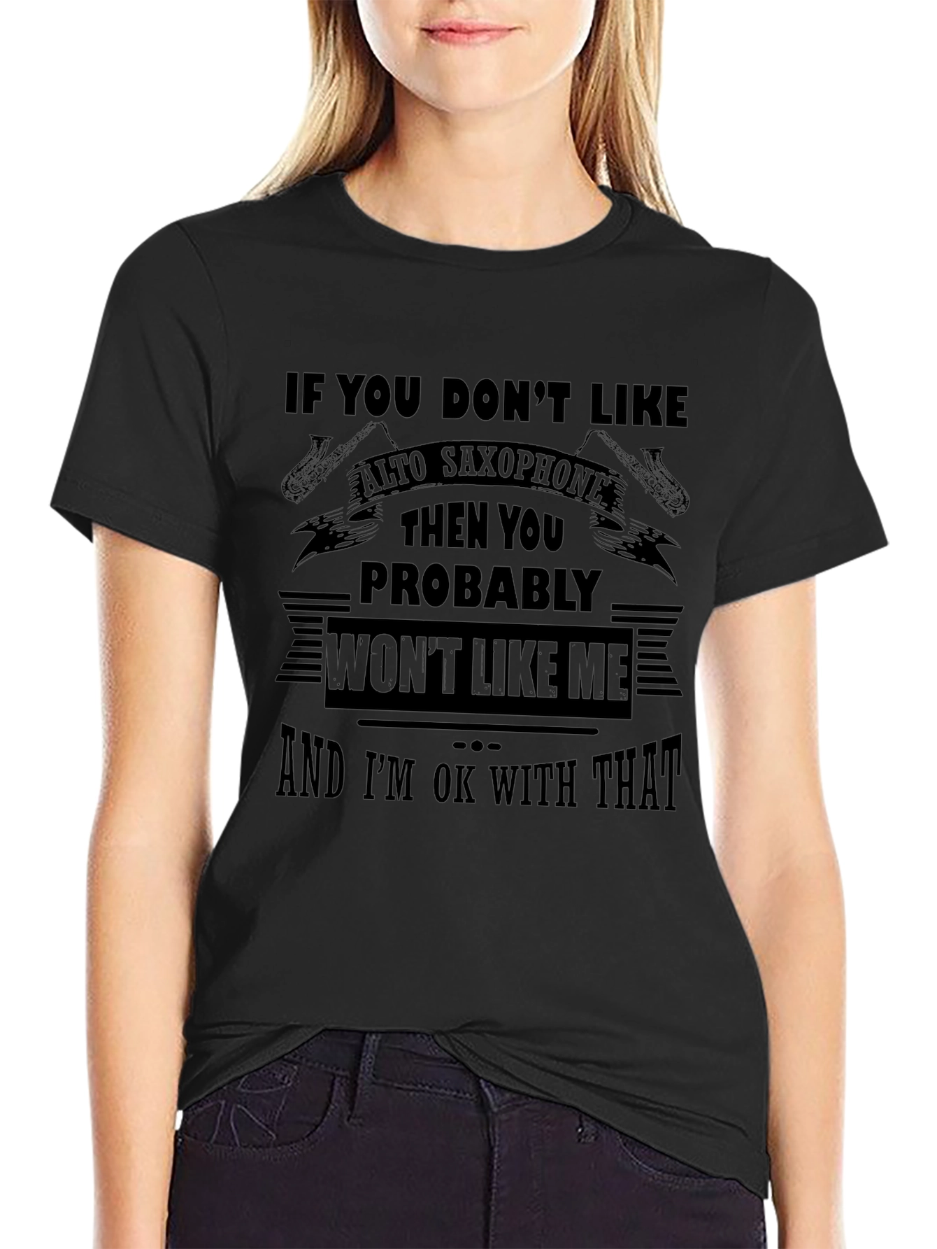 Alto Saxophone T-Shirt -  Music Lover Tee