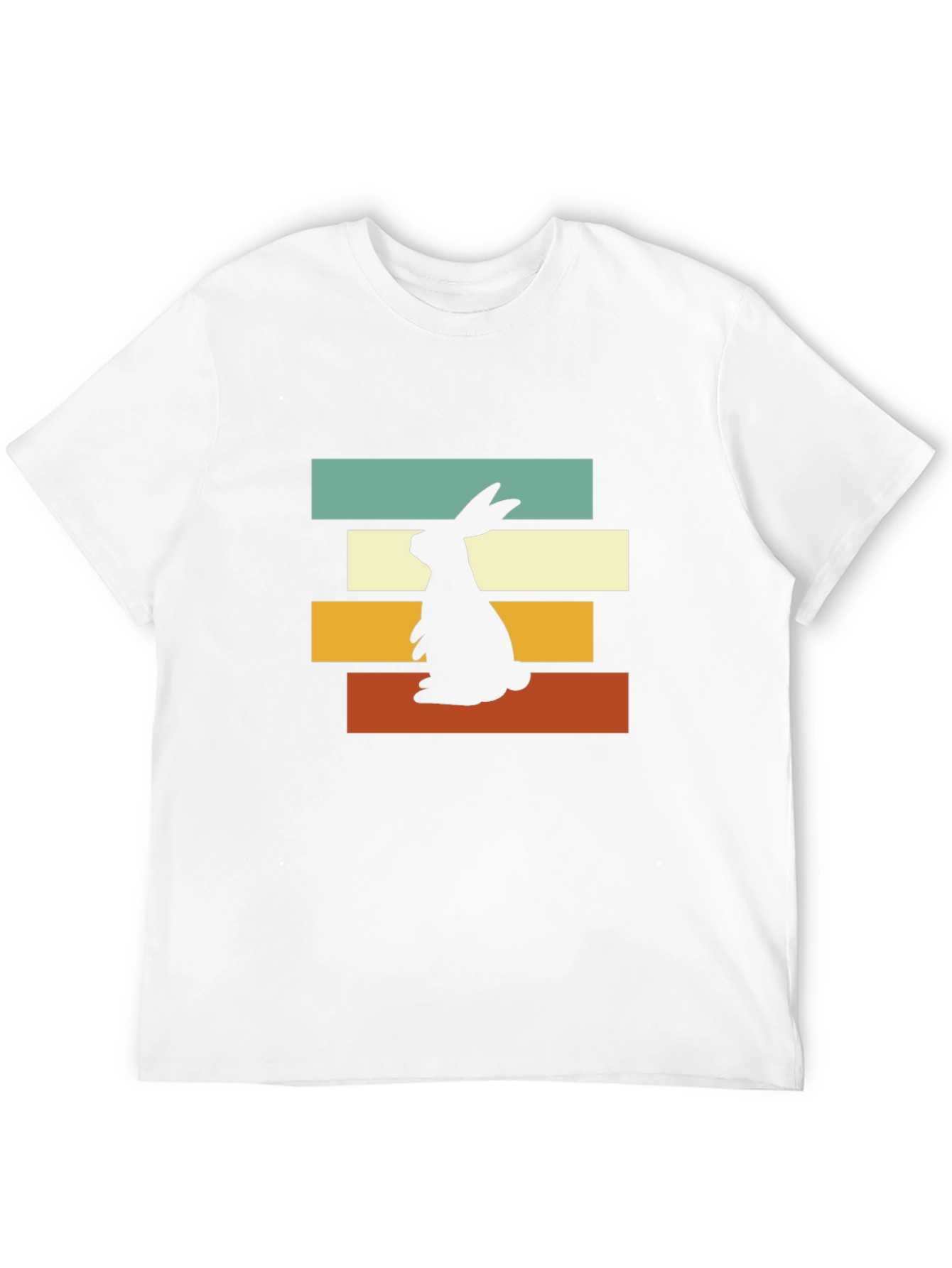 Retro Rabbit Graphic Tee - Easter Apparel