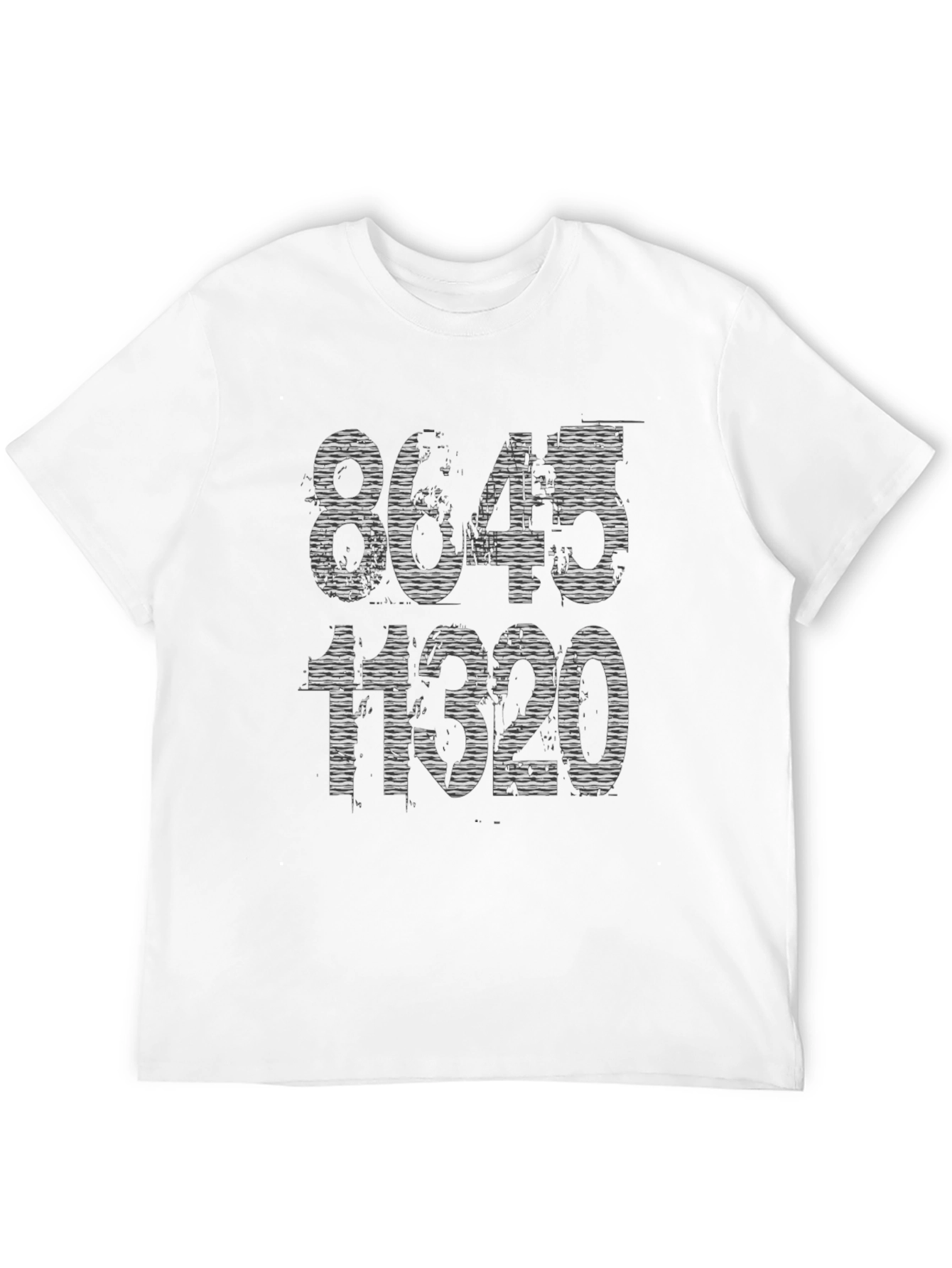 8645 11320 Graphic Tee - Trendy Slogan T-Shirt