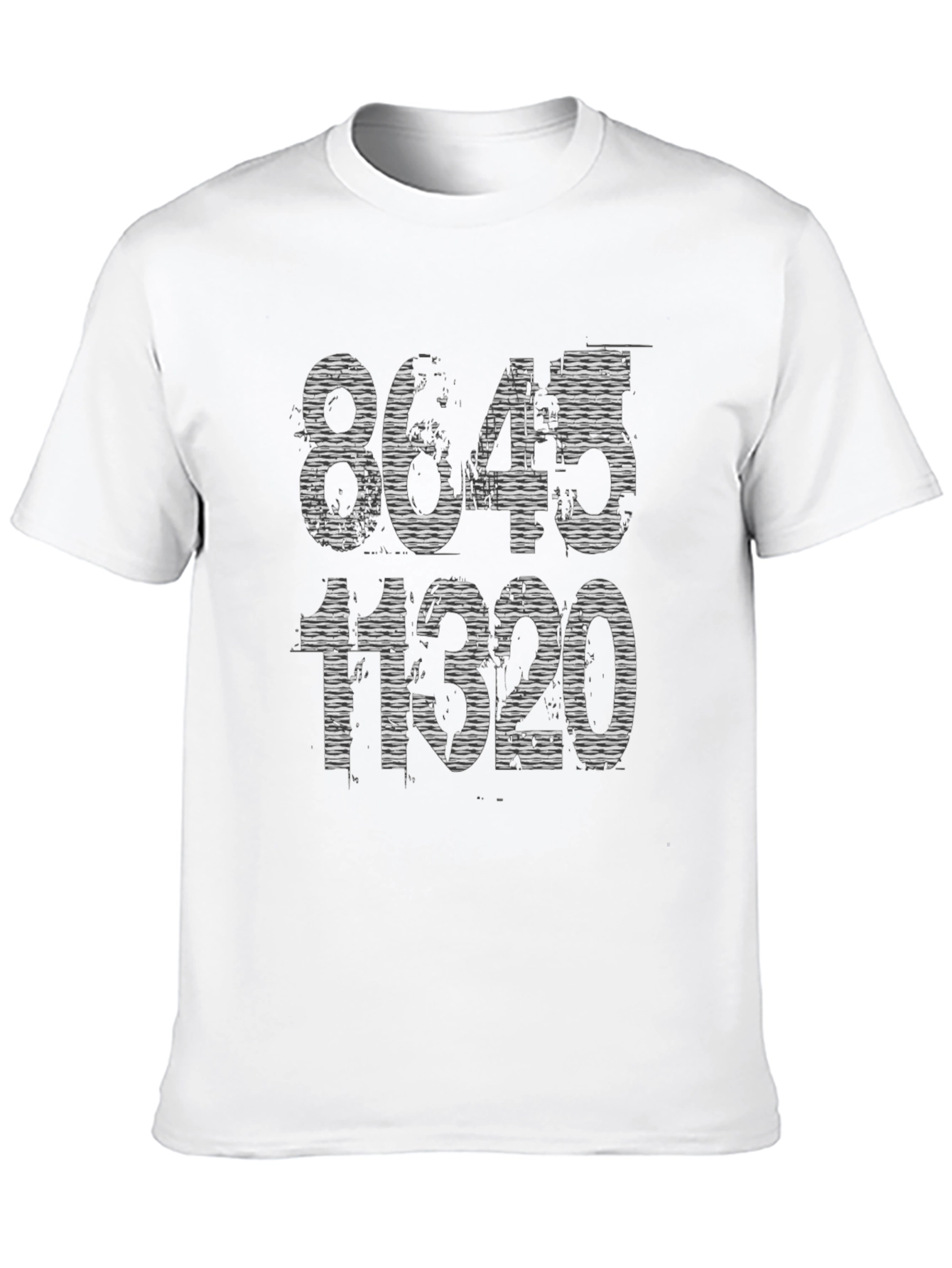 8645 11320 Graphic Tee - Trendy Slogan T-Shirt