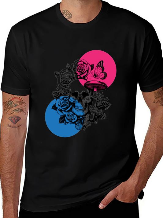 Skull & Roses Graphic Tee