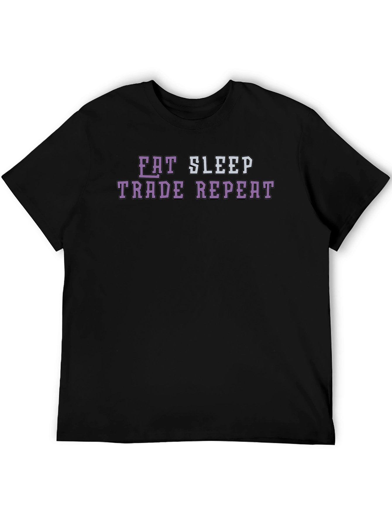 Eat Sleep Trade Repeat Funny Trader T-Shirt