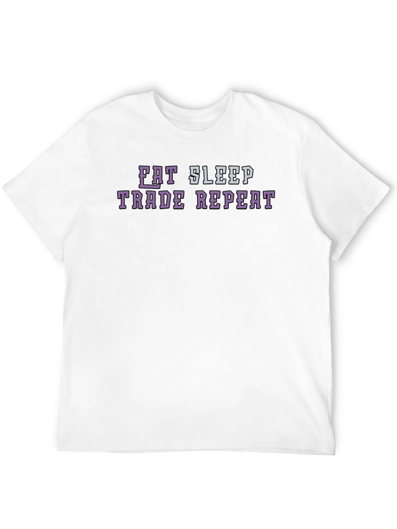 Eat Sleep Trade Repeat Funny Trader T-Shirt
