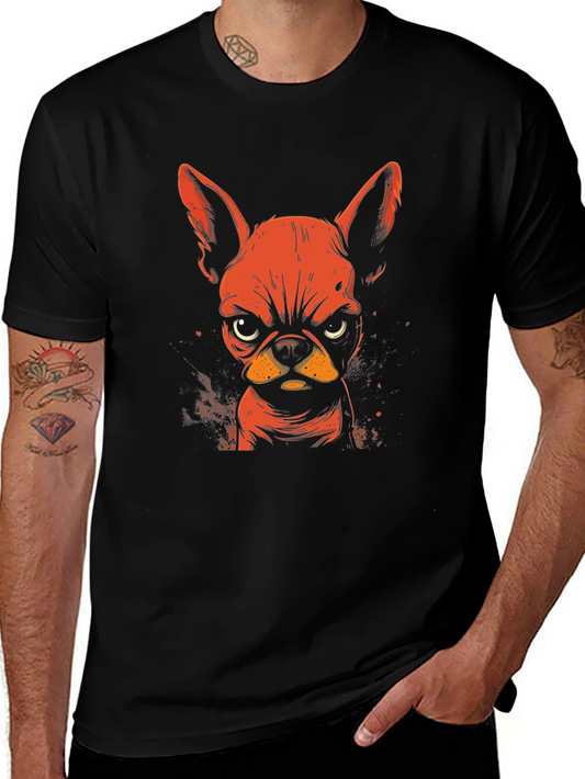 Angry Dog Graphic T-Shirt - Bold & Unique