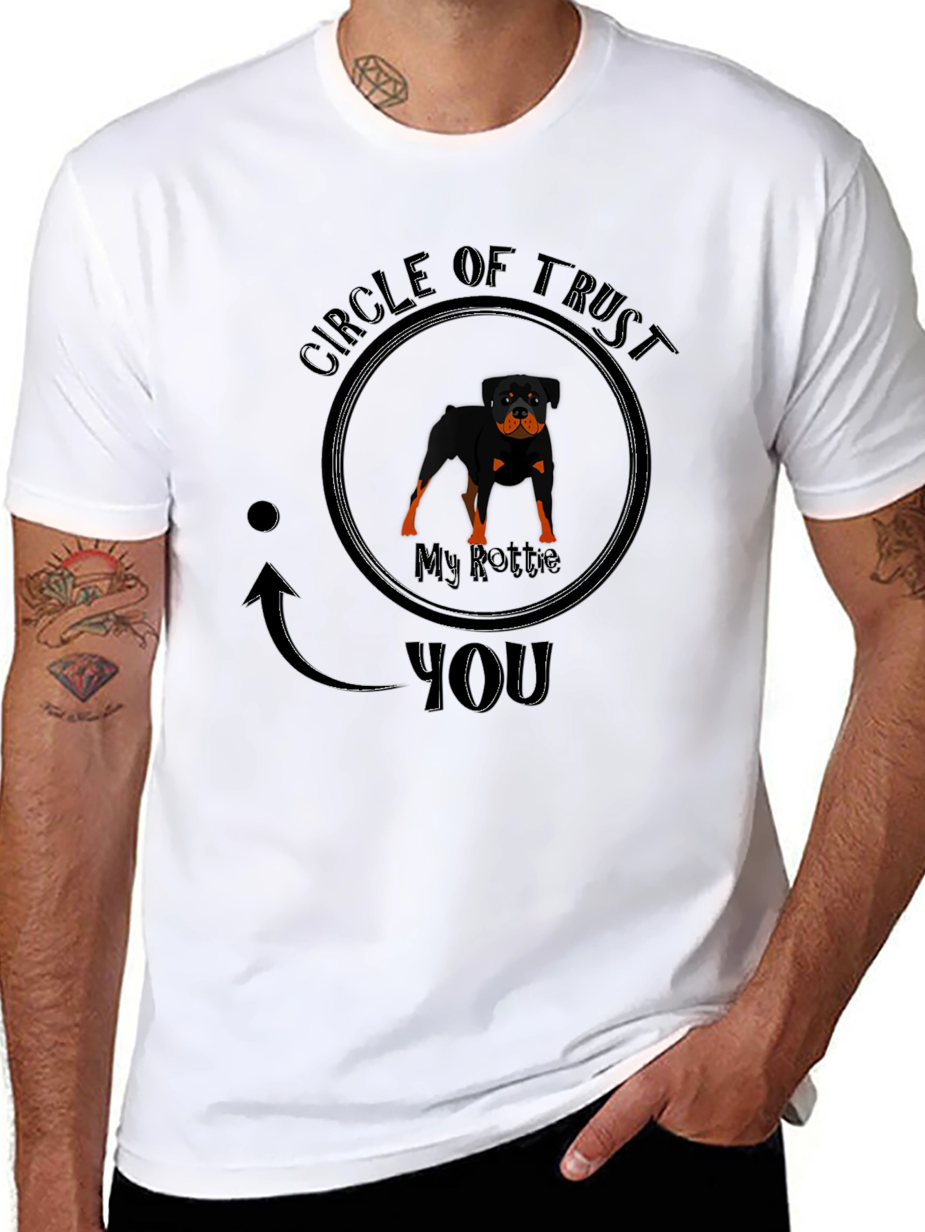 My Rottie Circle of Trust T-Shirt