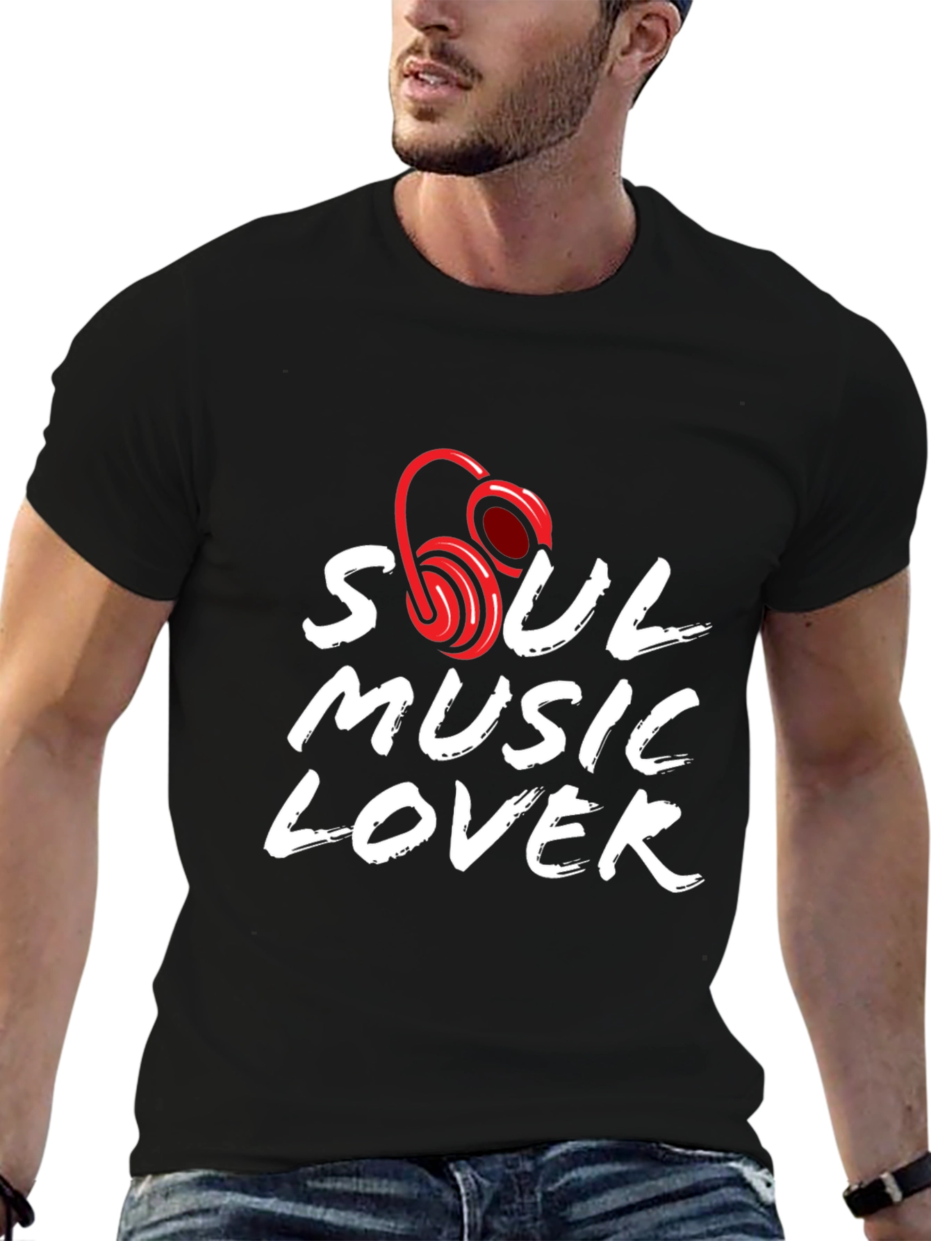 Soul Music Lover Graphic Tee - Soft Cotton T-Shirt