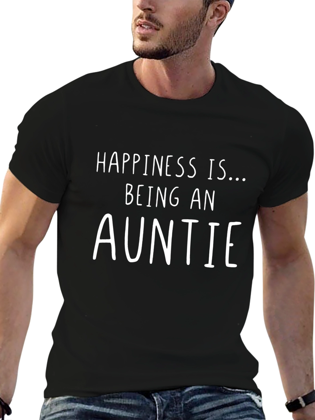 Happiness Is... Being An Auntie - Novelty T-Shirt