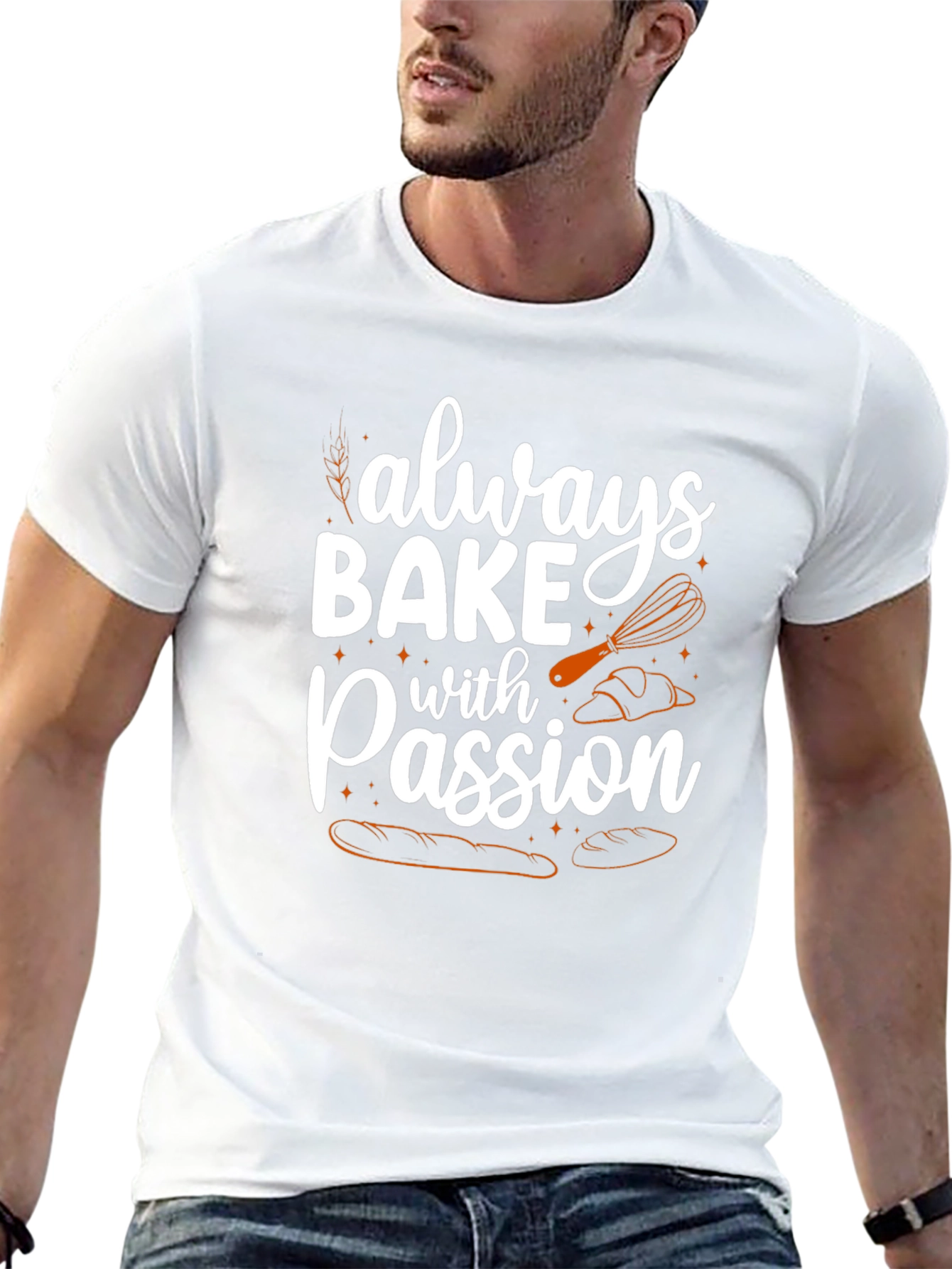 Always Bake With Passion T-Shirt