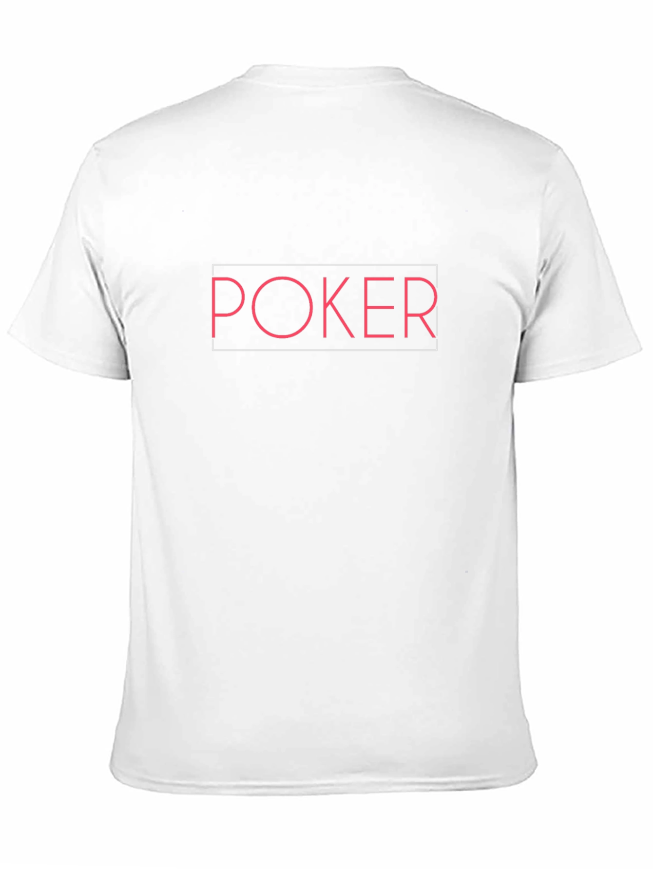 Poker Graphic Tee - Black Cotton