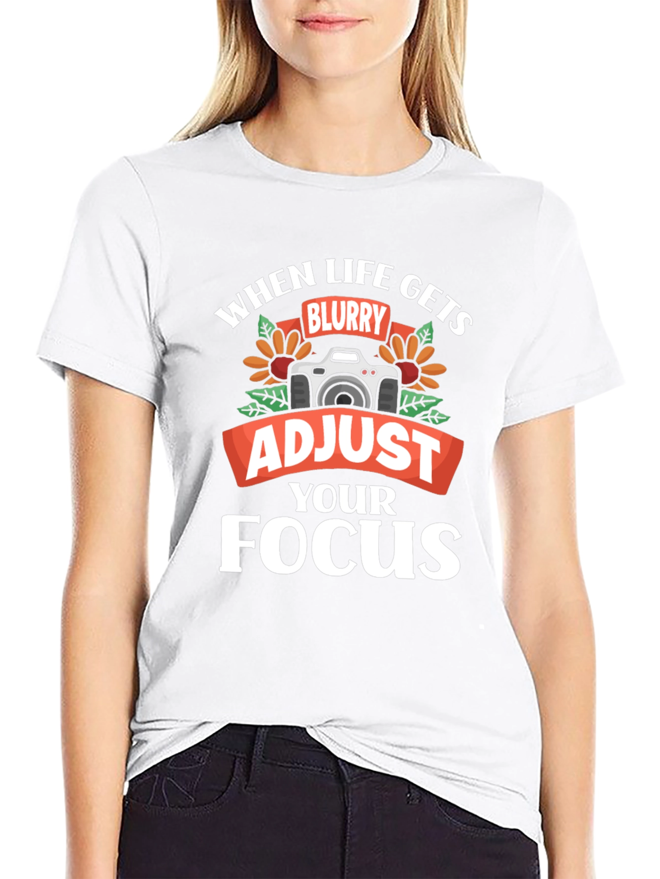Adjust Your Focus Graphic T-Shirt