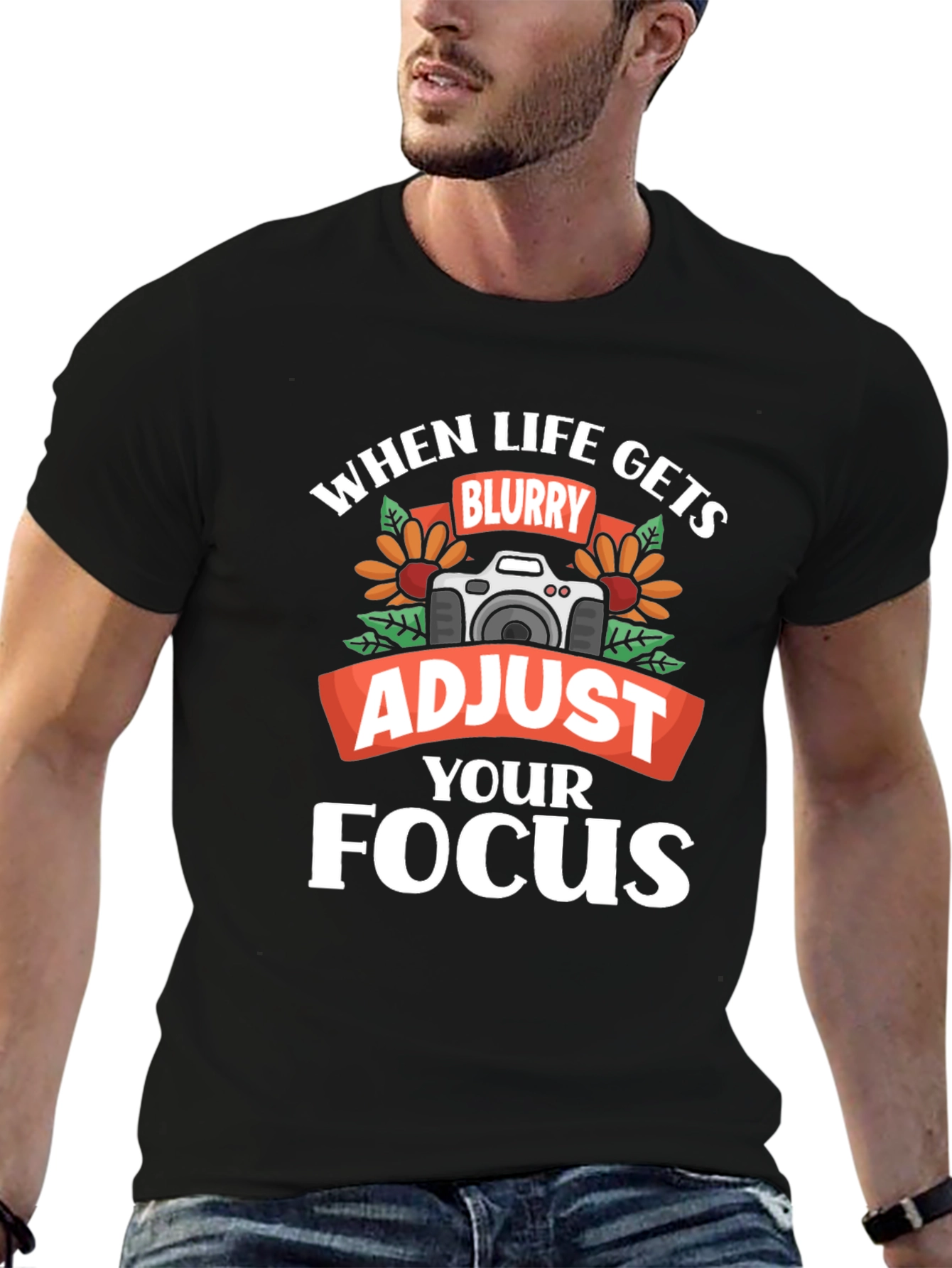 Adjust Your Focus Graphic T-Shirt