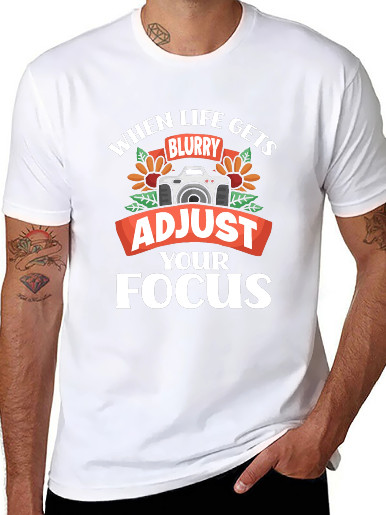 Adjust Your Focus Graphic T-Shirt