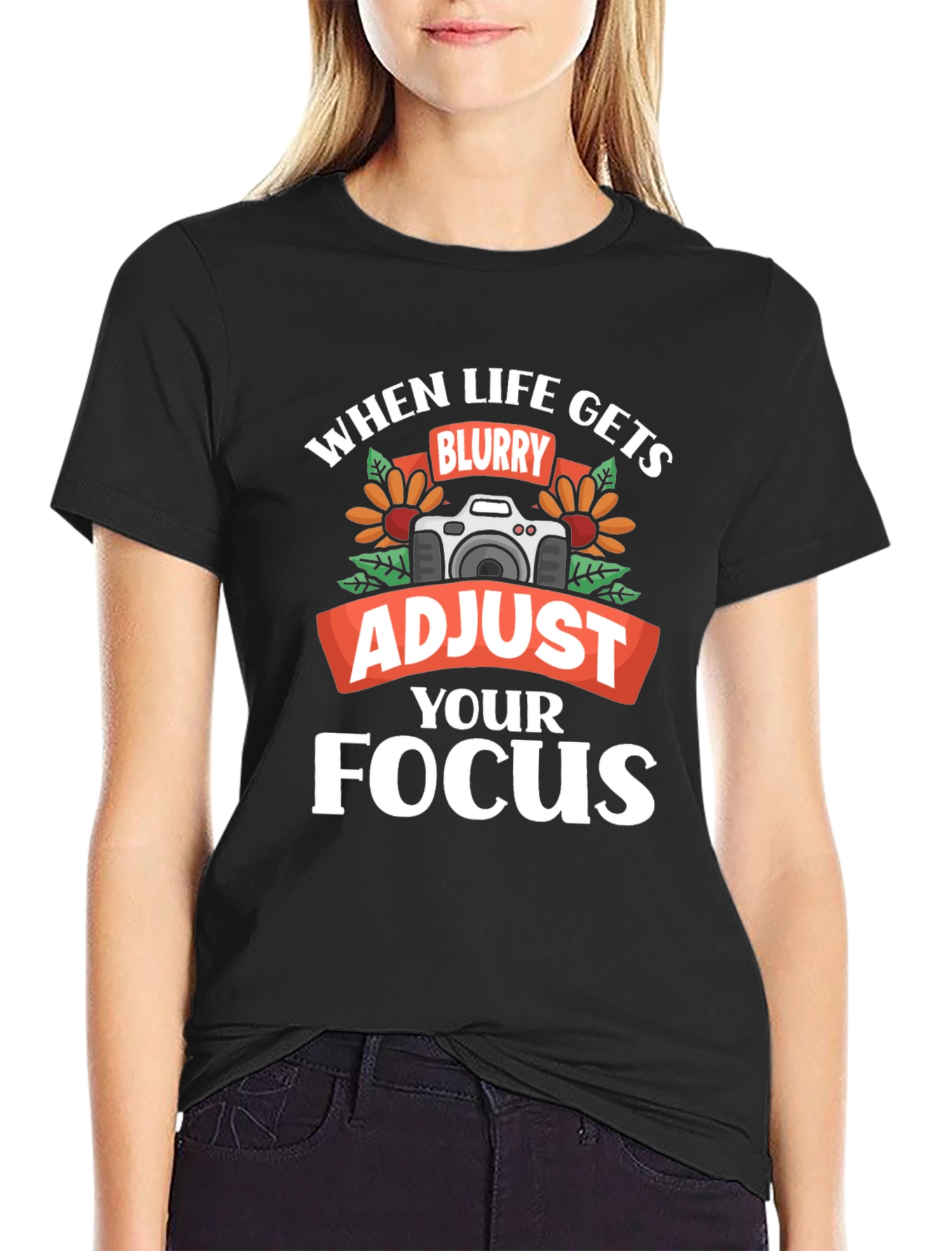 Adjust Your Focus Graphic T-Shirt