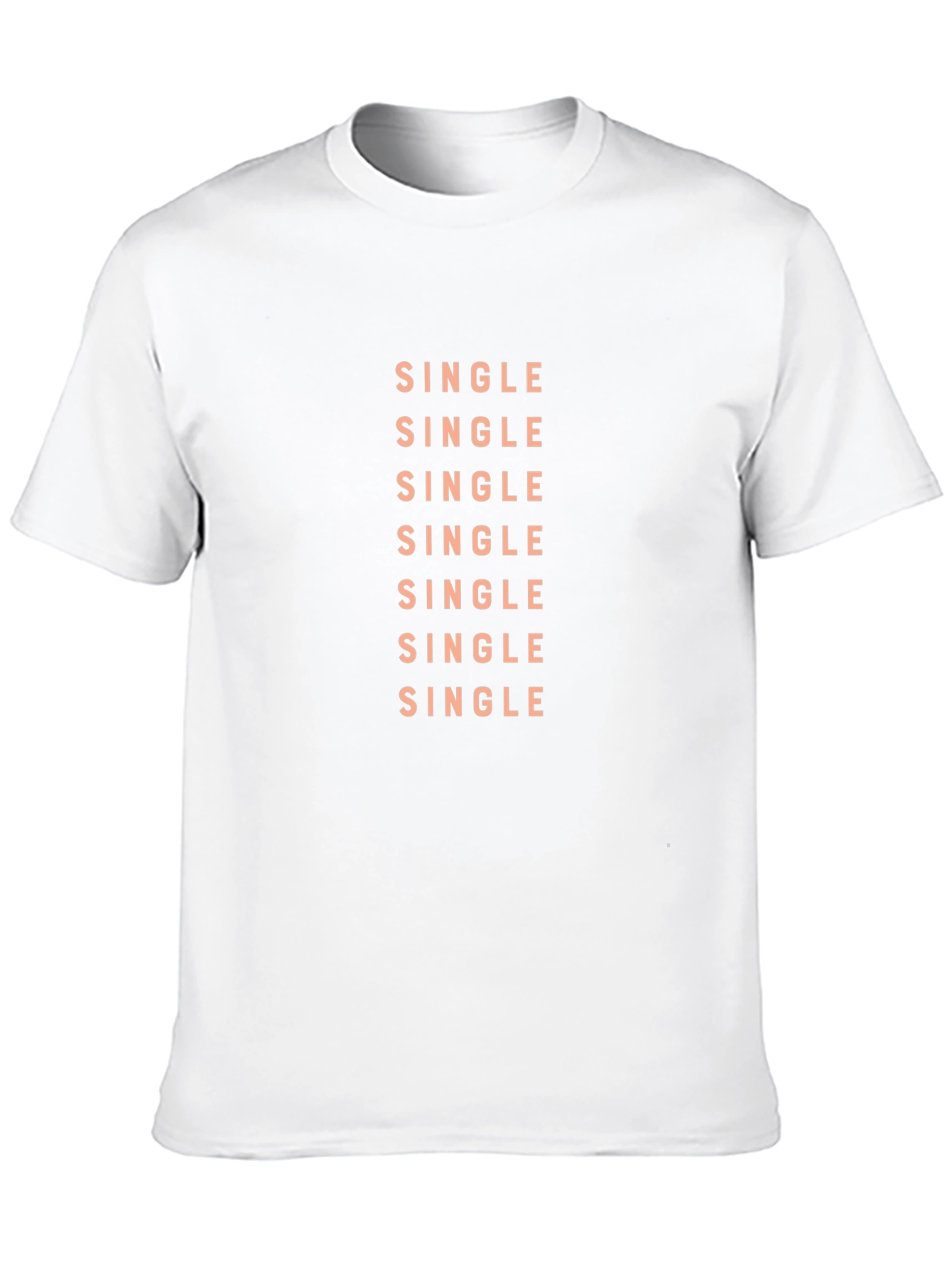 Single Statement Black T-Shirt
