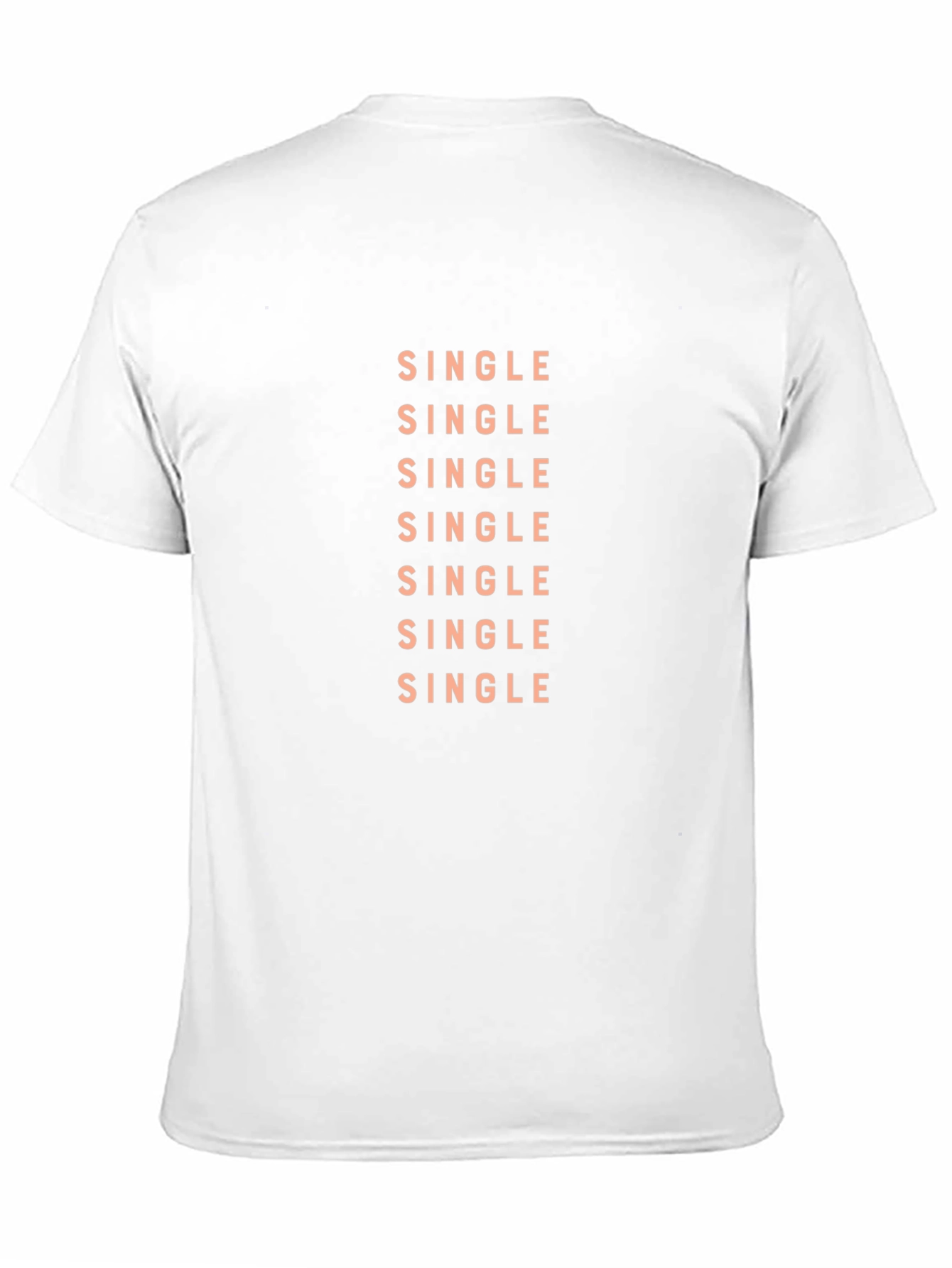 Single Statement Black T-Shirt