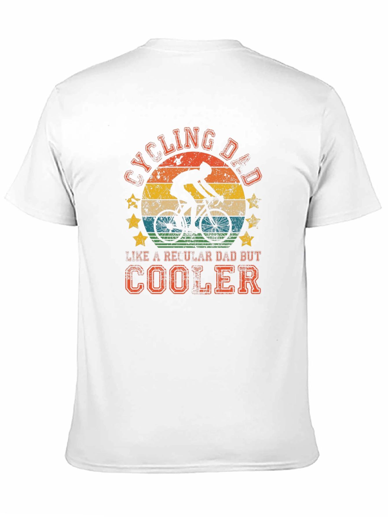 Cycling Dad T-Shirt: Cooler Than a Regular Dad