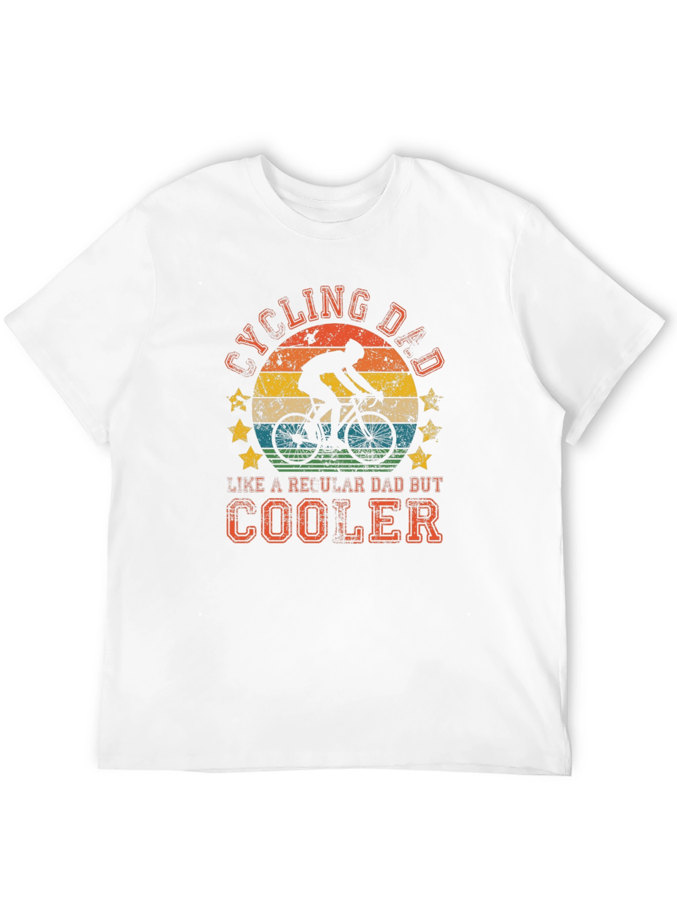 Cycling Dad T-Shirt: Cooler Than a Regular Dad