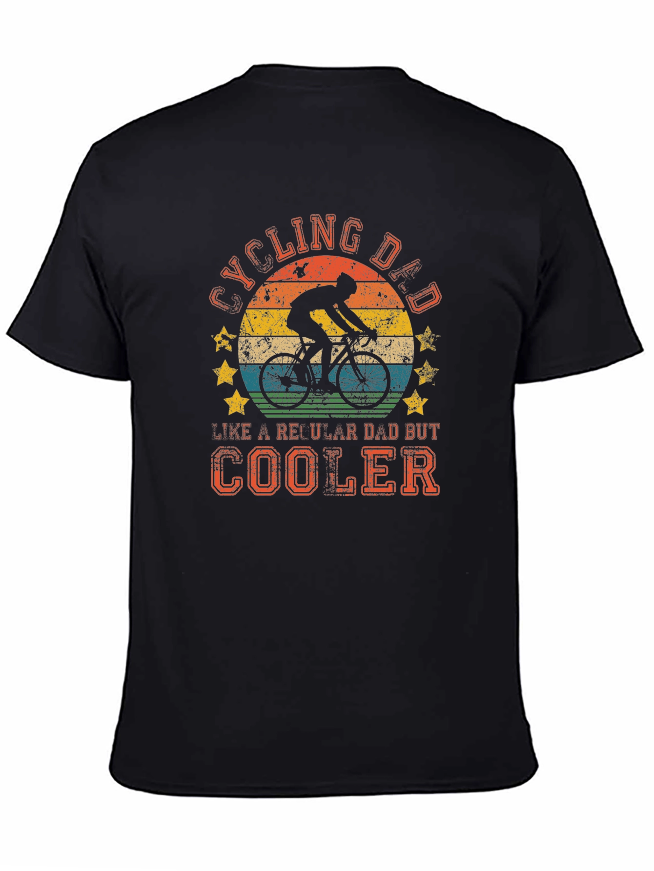 Cycling Dad T-Shirt: Cooler Than a Regular Dad