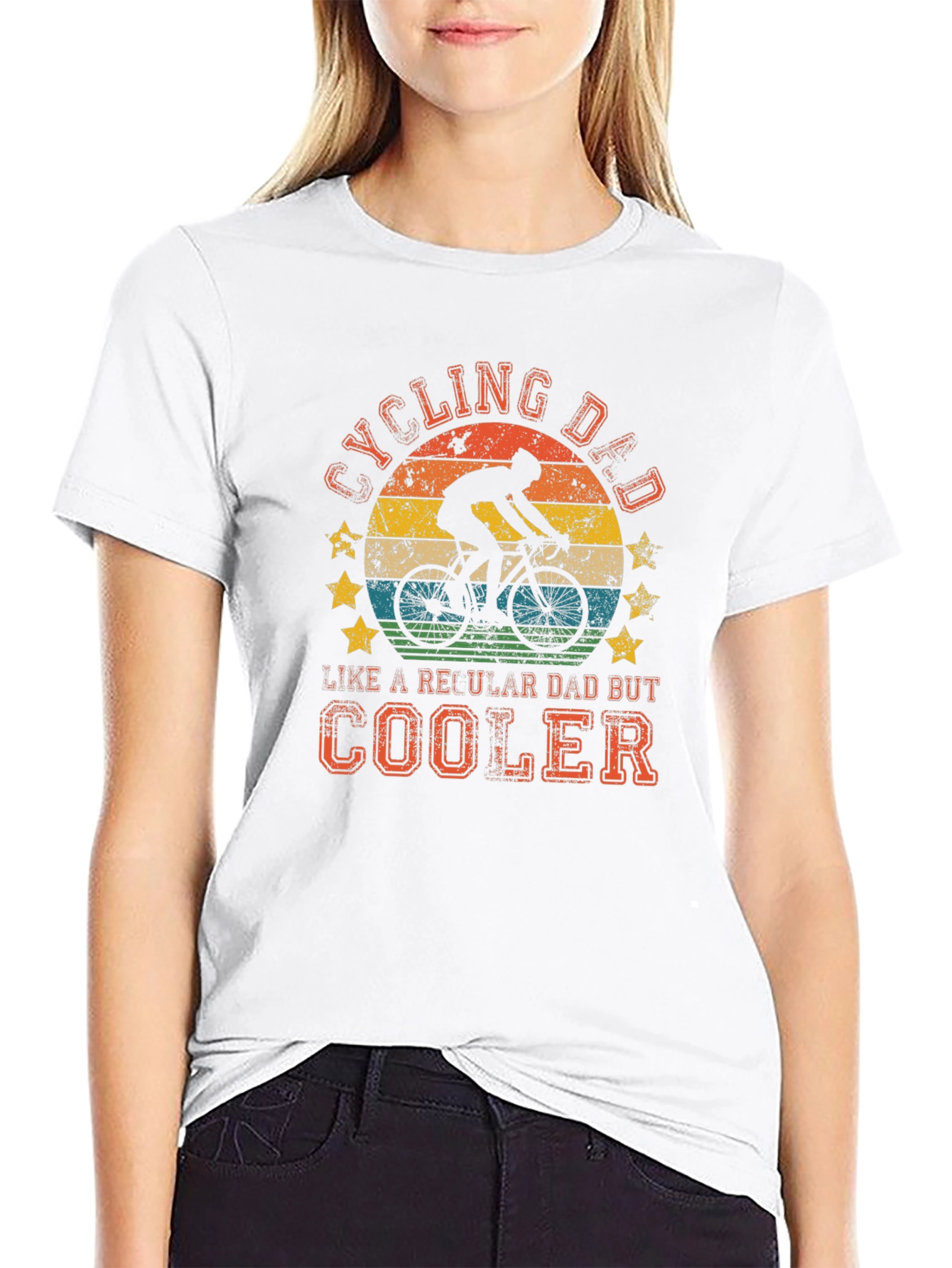 Cycling Dad T-Shirt: Cooler Than a Regular Dad