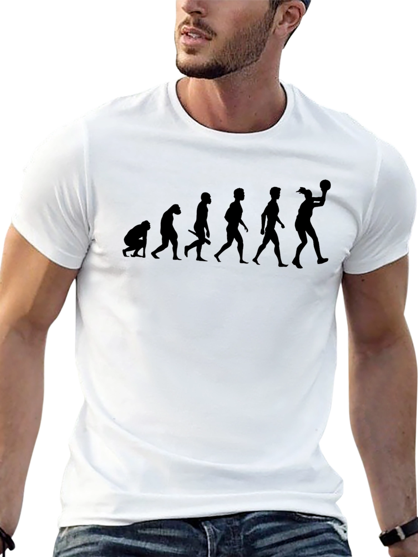 Evolution of Basketball T-Shirt