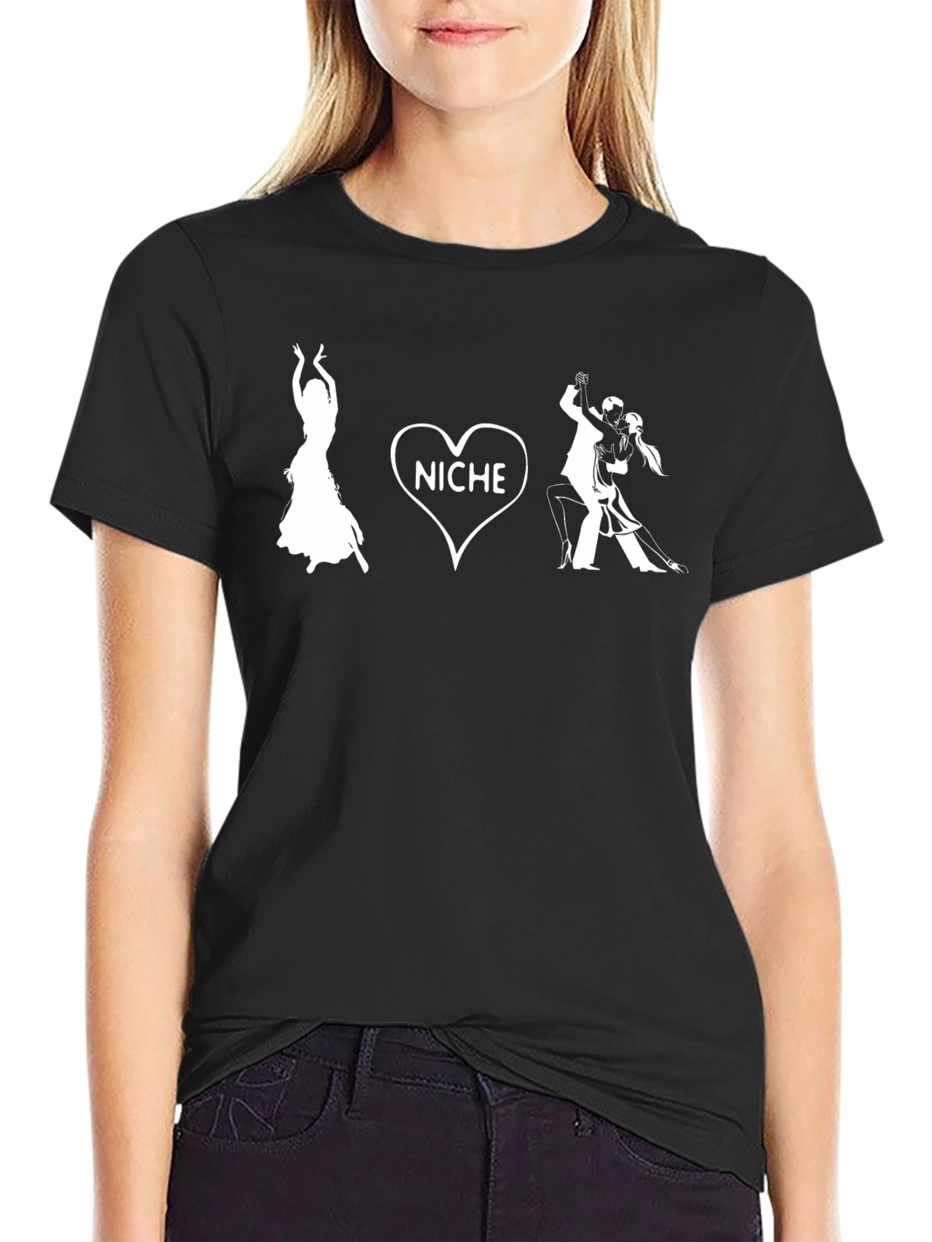 Niche Dance T-Shirt - Black
