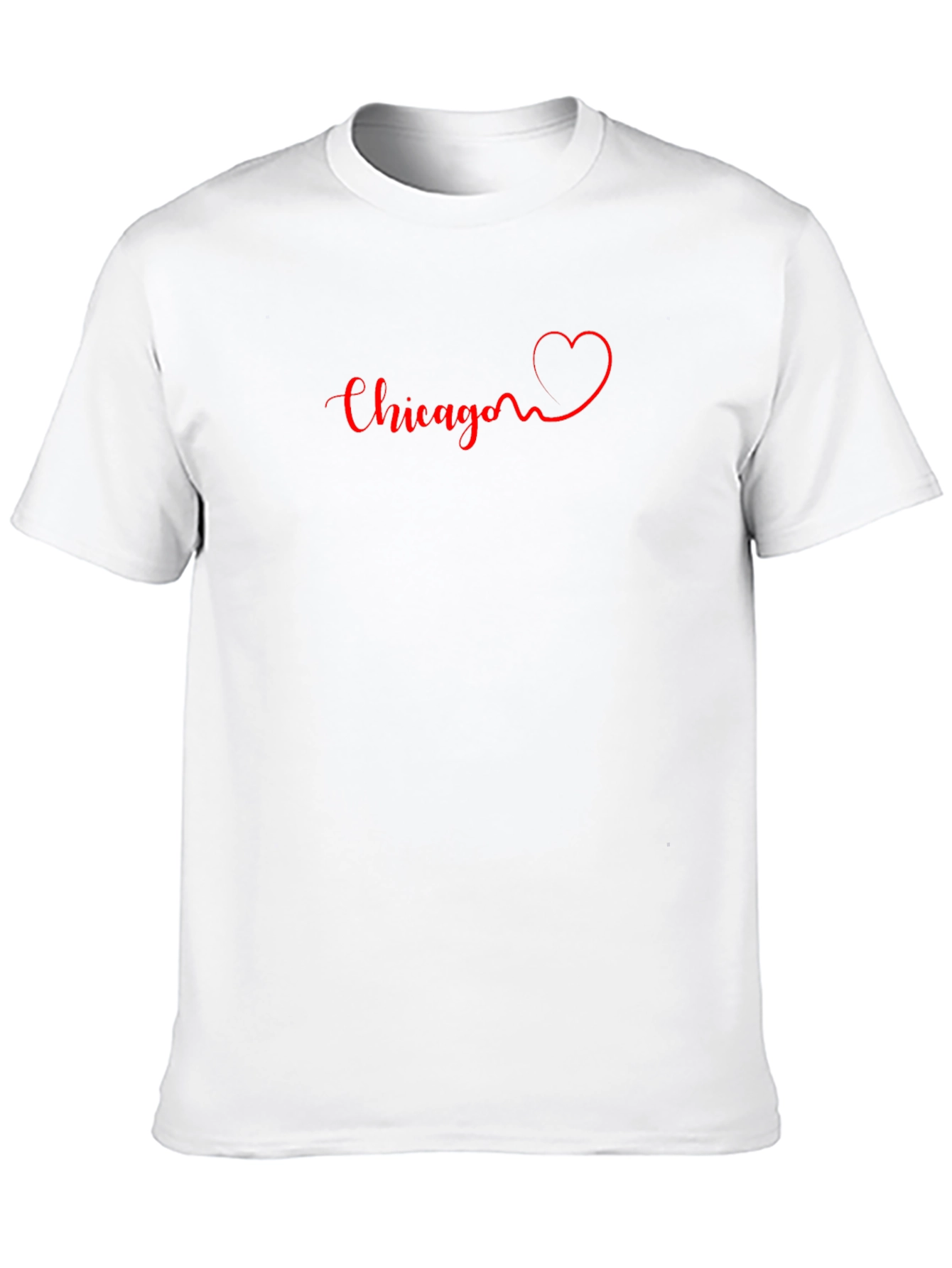 Chicago Heartbeat Graphic Tee - Stylish City Pride