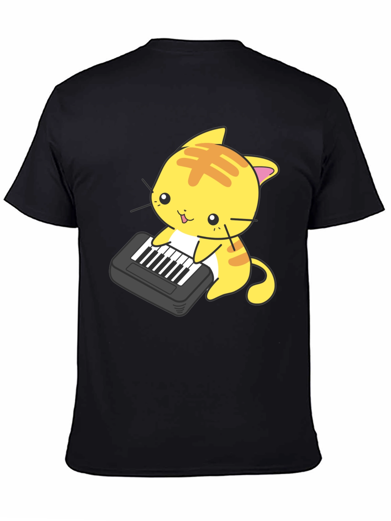 Cute Cat Keyboard T-Shirt