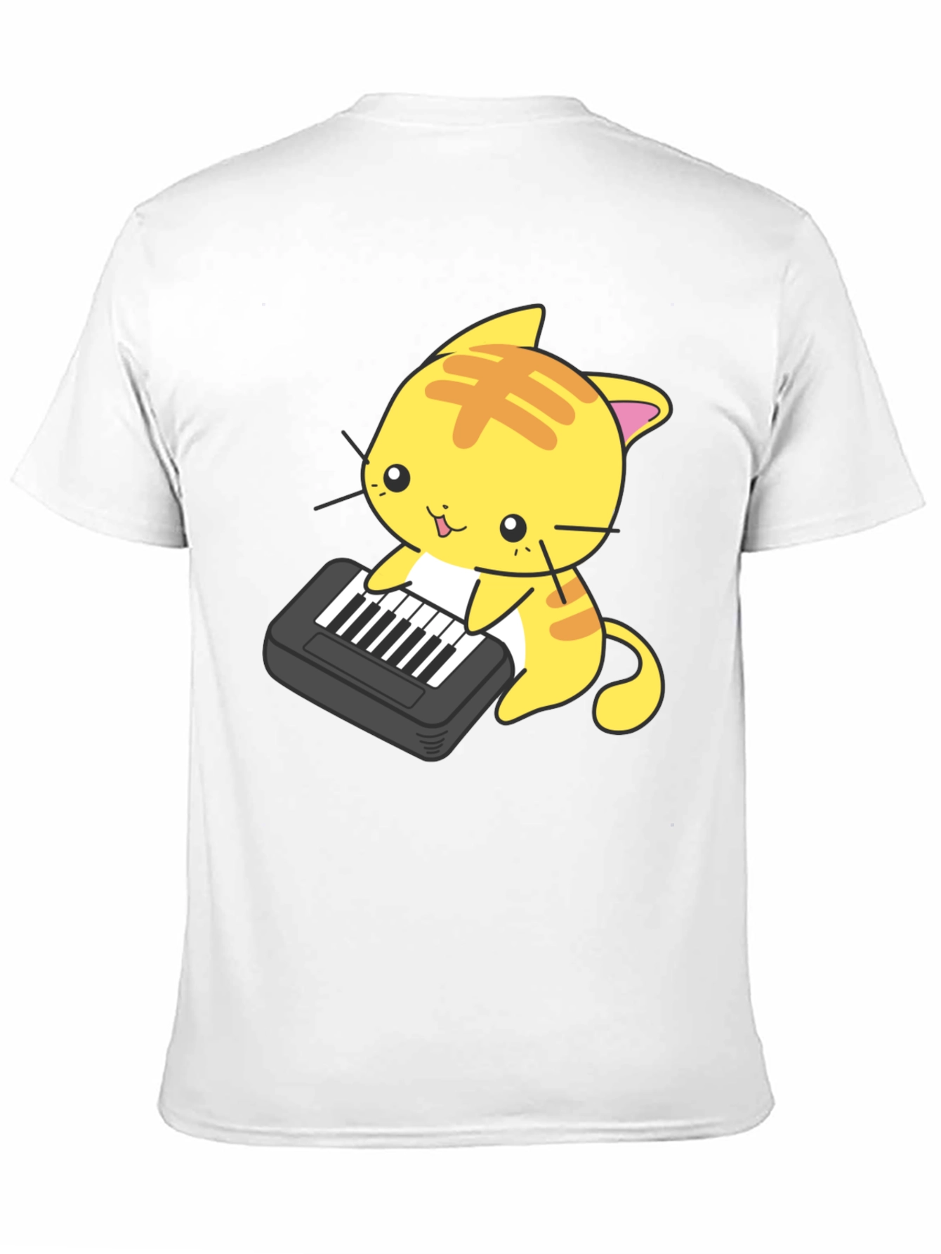 Cute Cat Keyboard T-Shirt