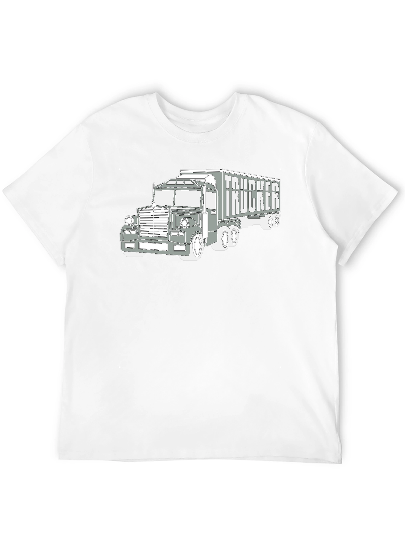 Trucker T-Shirt - Classic Truck Design