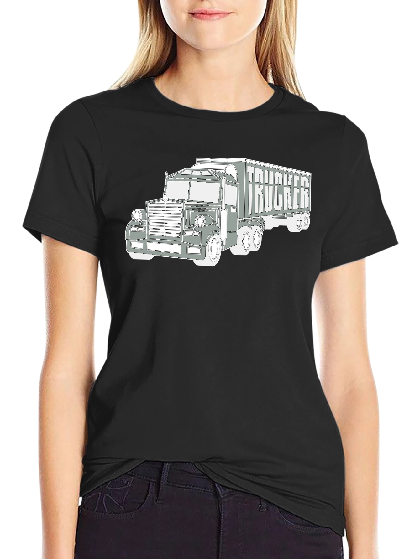 Trucker T-Shirt - Classic Truck Design
