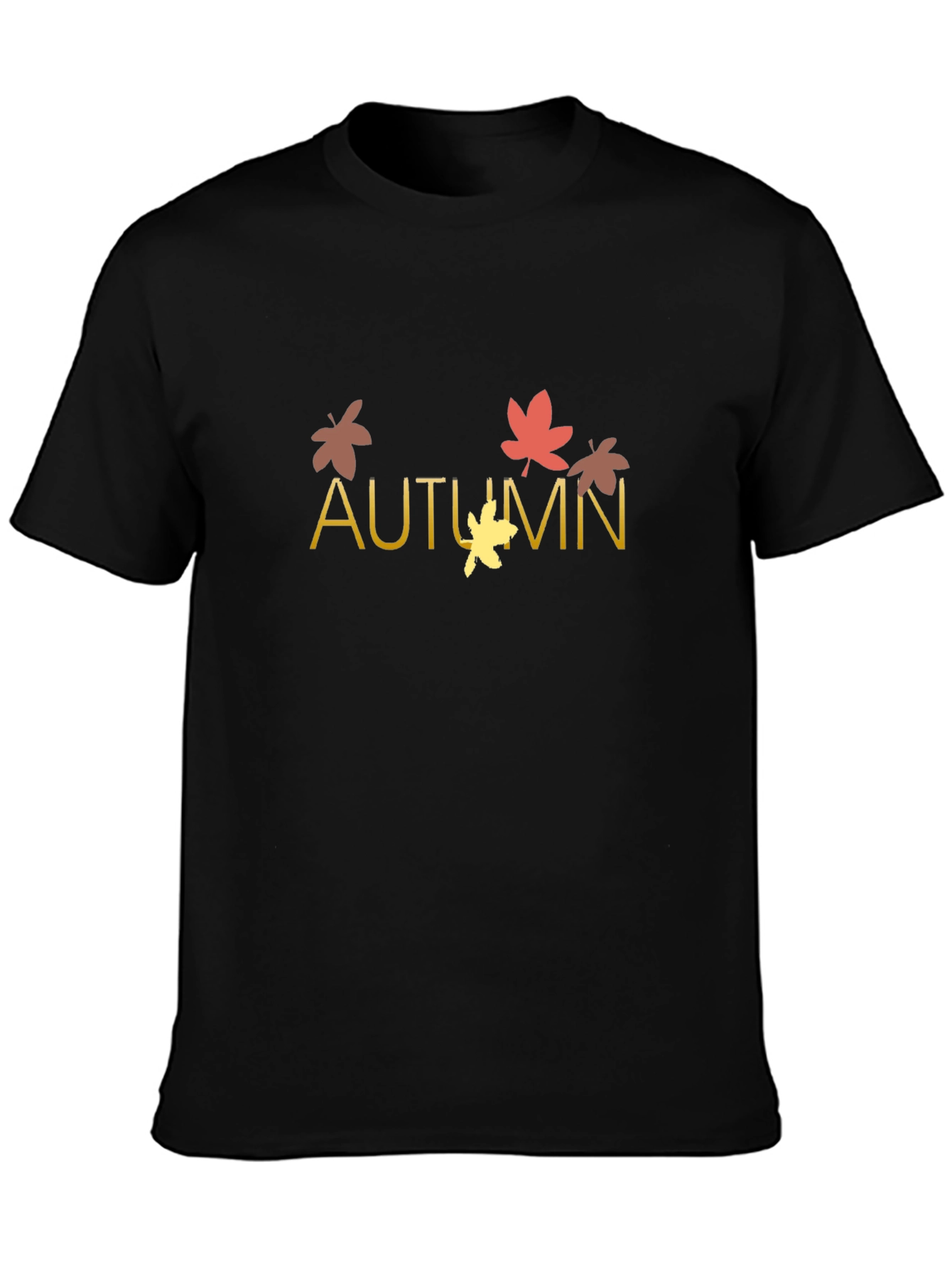 Autumn Leaves Graphic Tee - Cozy Season Style