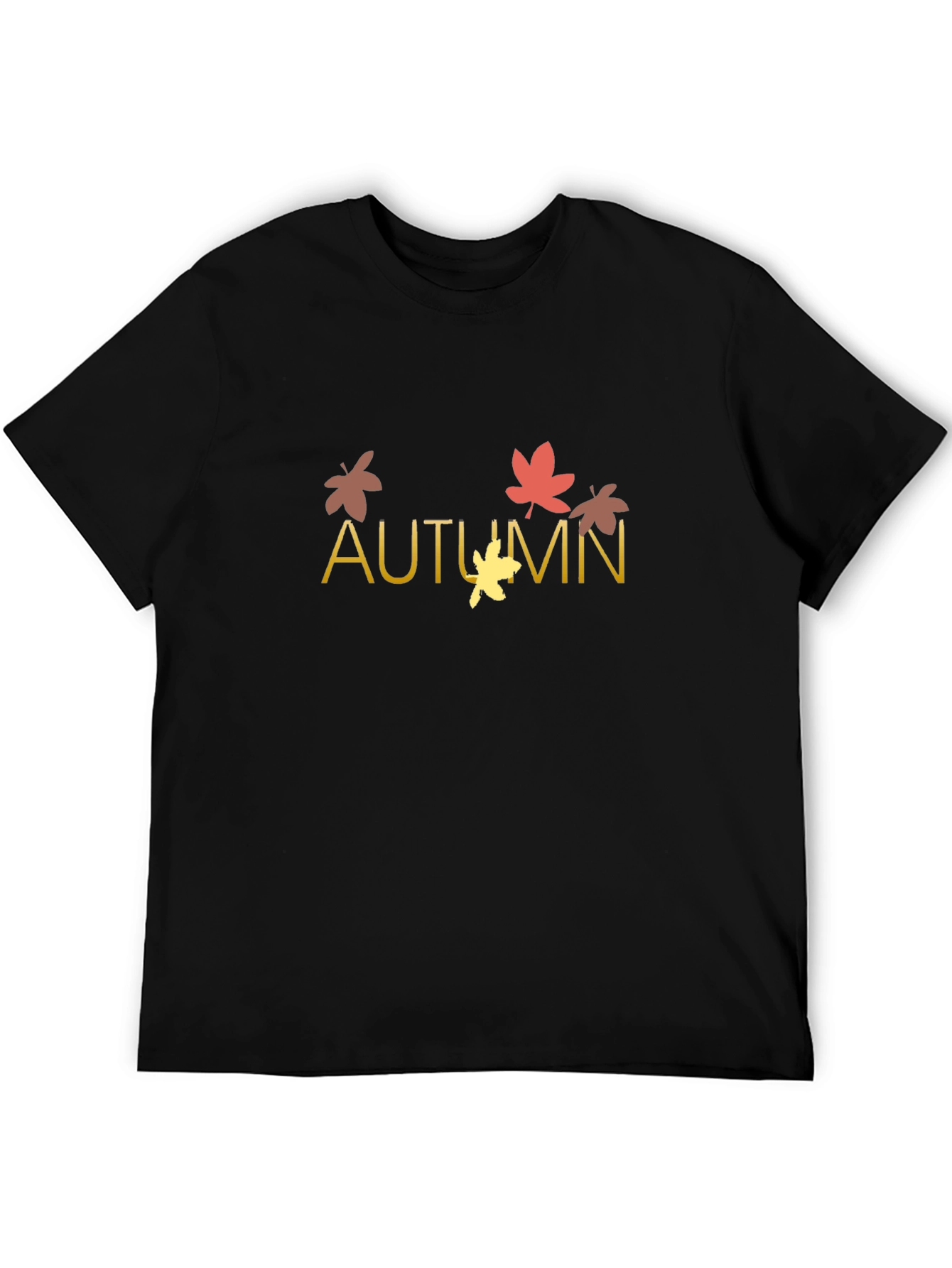 Autumn Leaves Graphic Tee - Cozy Season Style