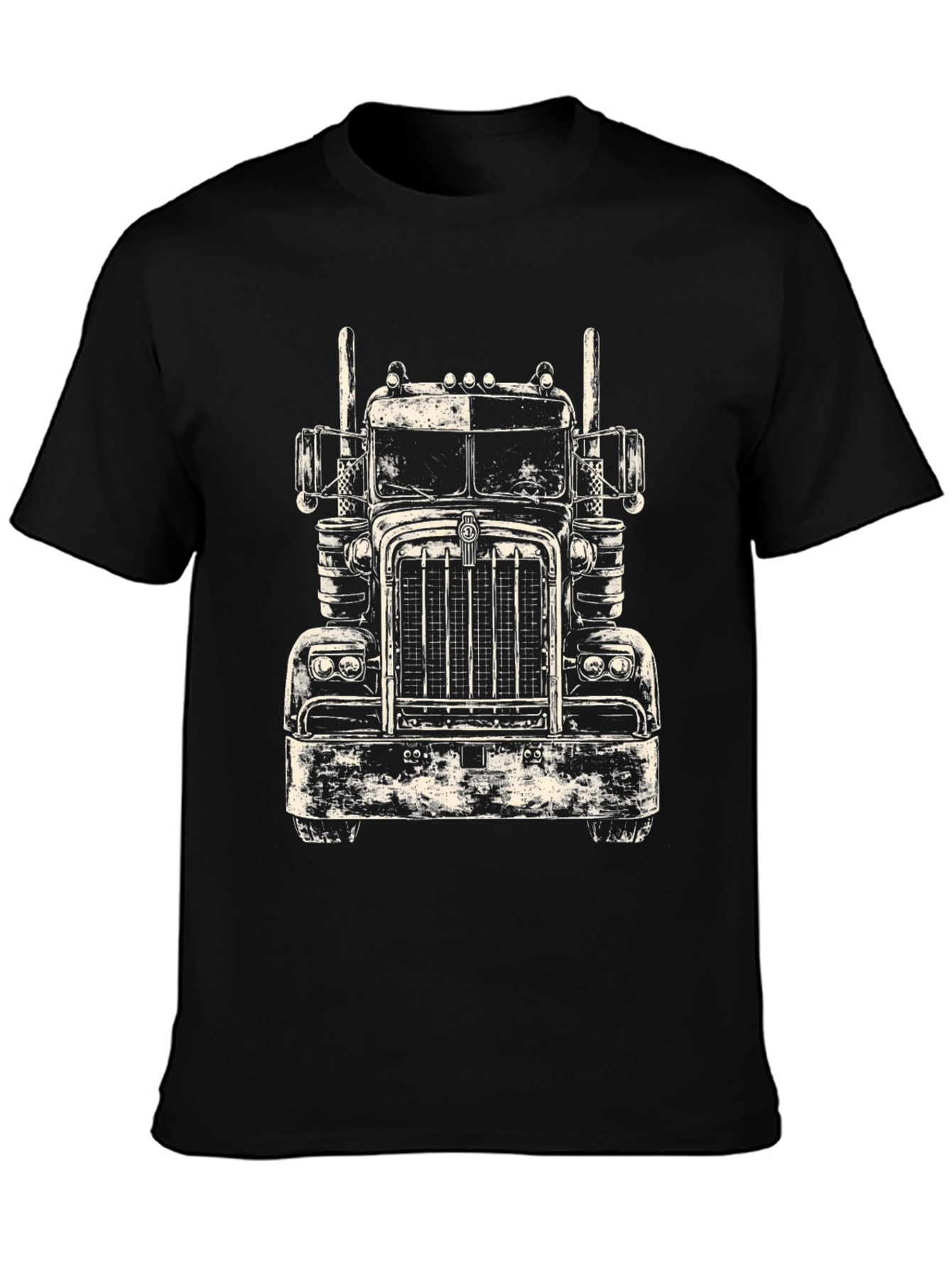 Truck Graphic Tee - Classic Big Rig Design