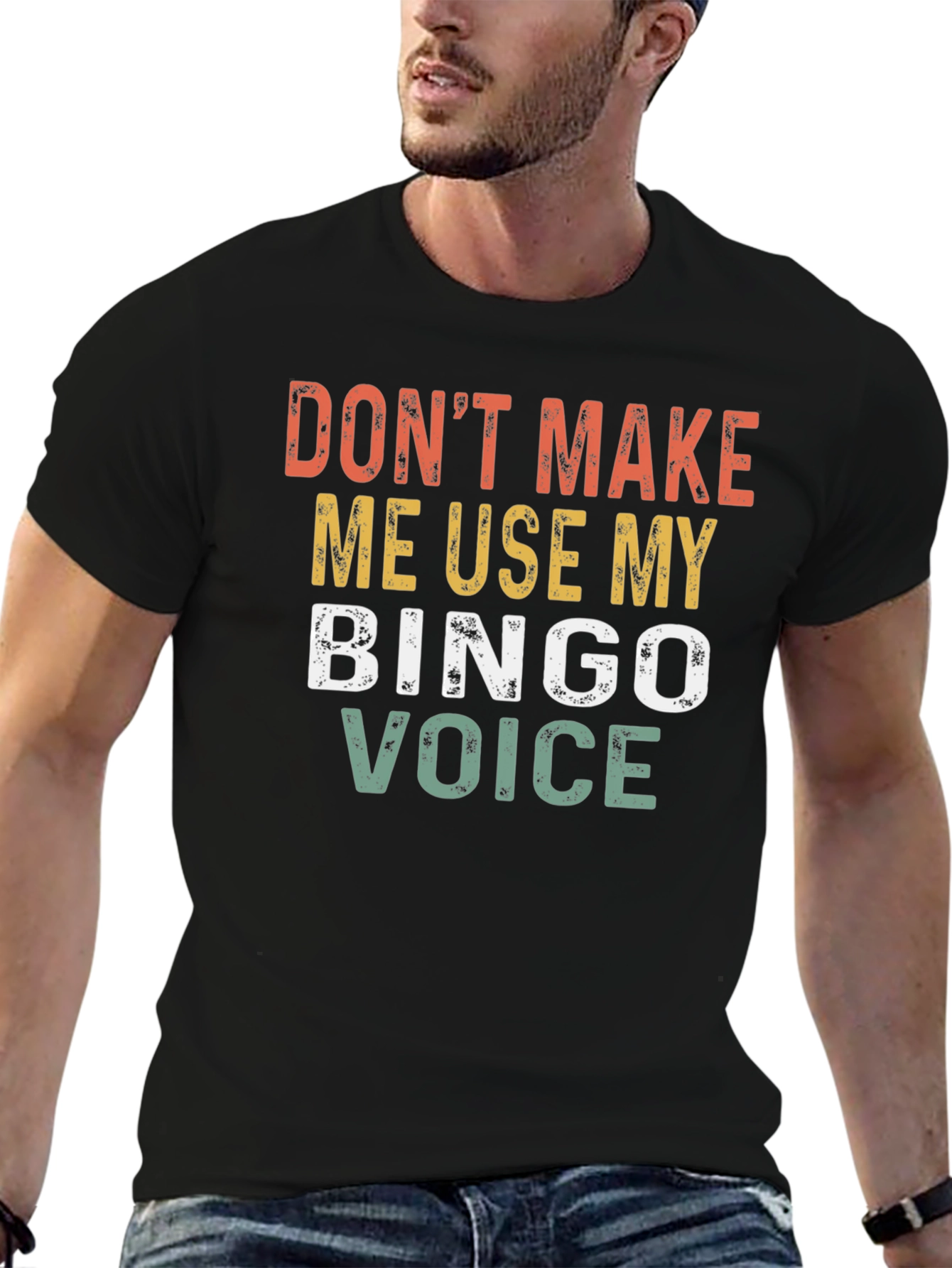 Bingo Voice T-Shirt - Funny Graphic Tee