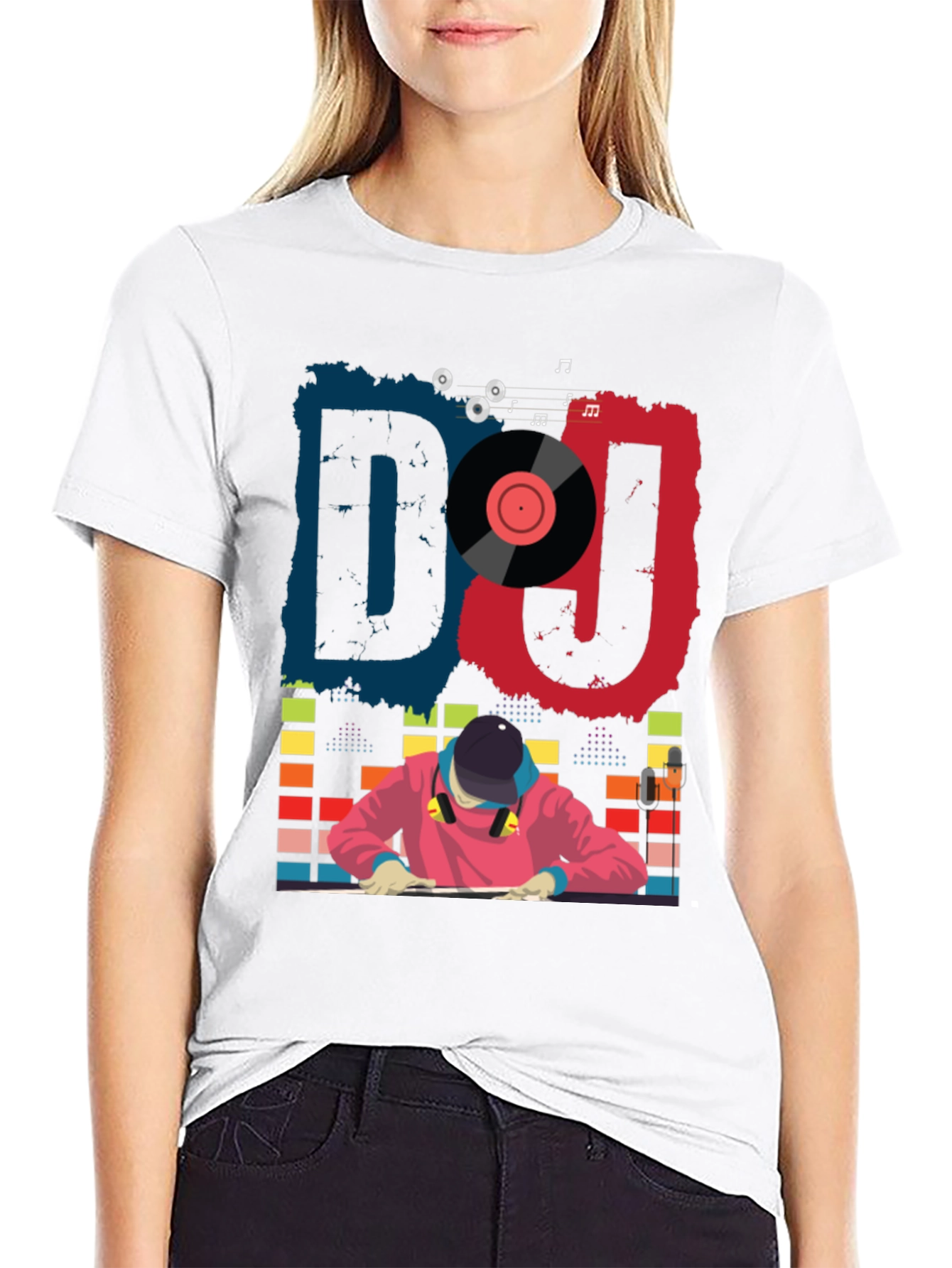 DJ Graphic Tee - Cool Music Lover T-Shirt