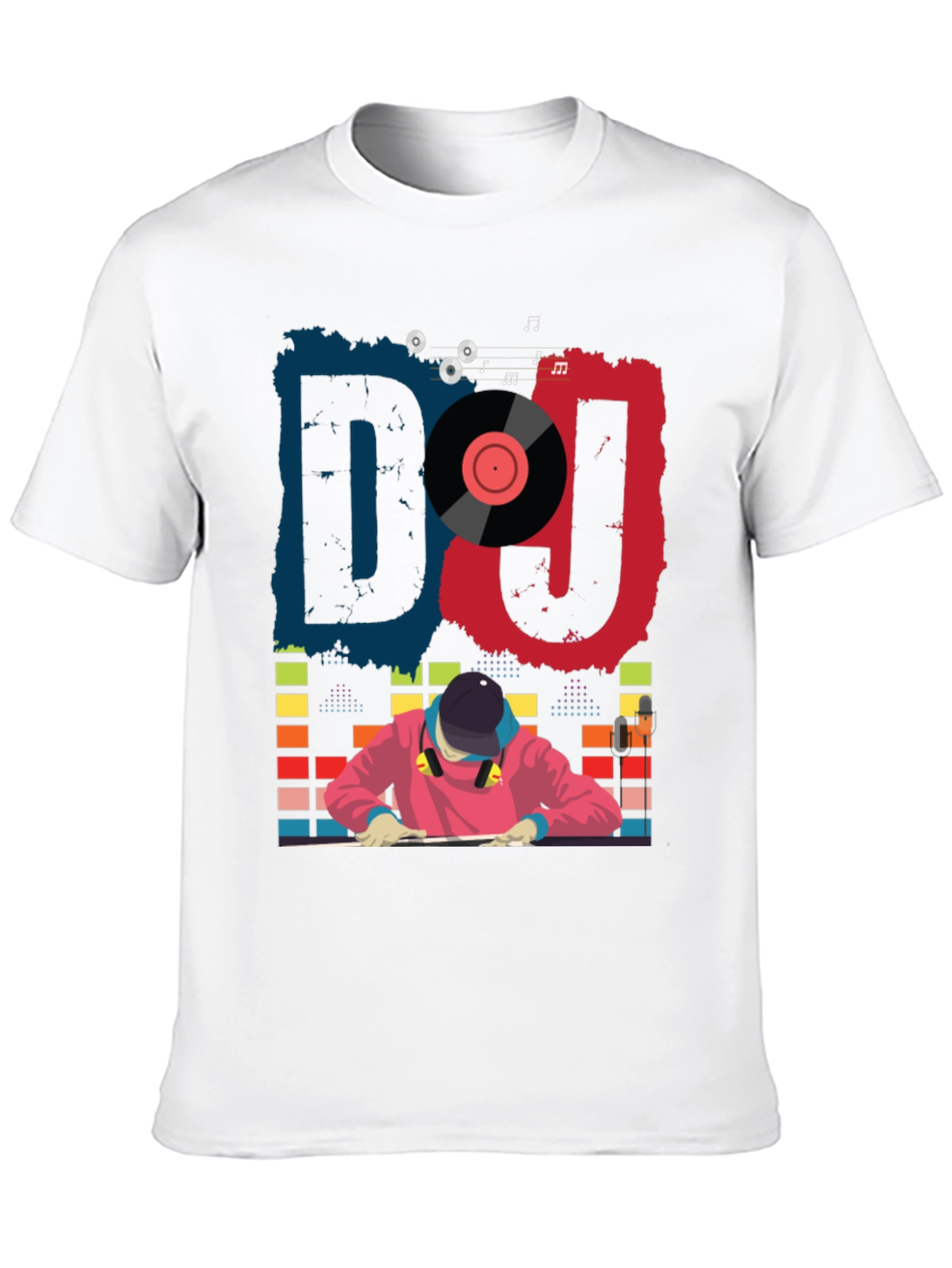 DJ Graphic Tee - Cool Music Lover T-Shirt