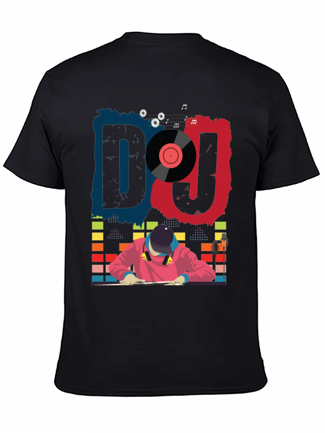 DJ Graphic Tee - Cool Music Lover T-Shirt