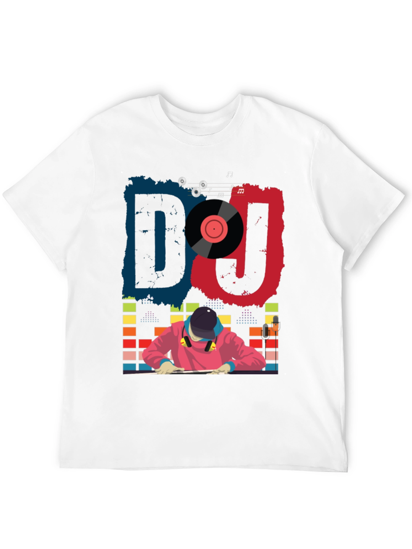 DJ Graphic Tee - Cool Music Lover T-Shirt