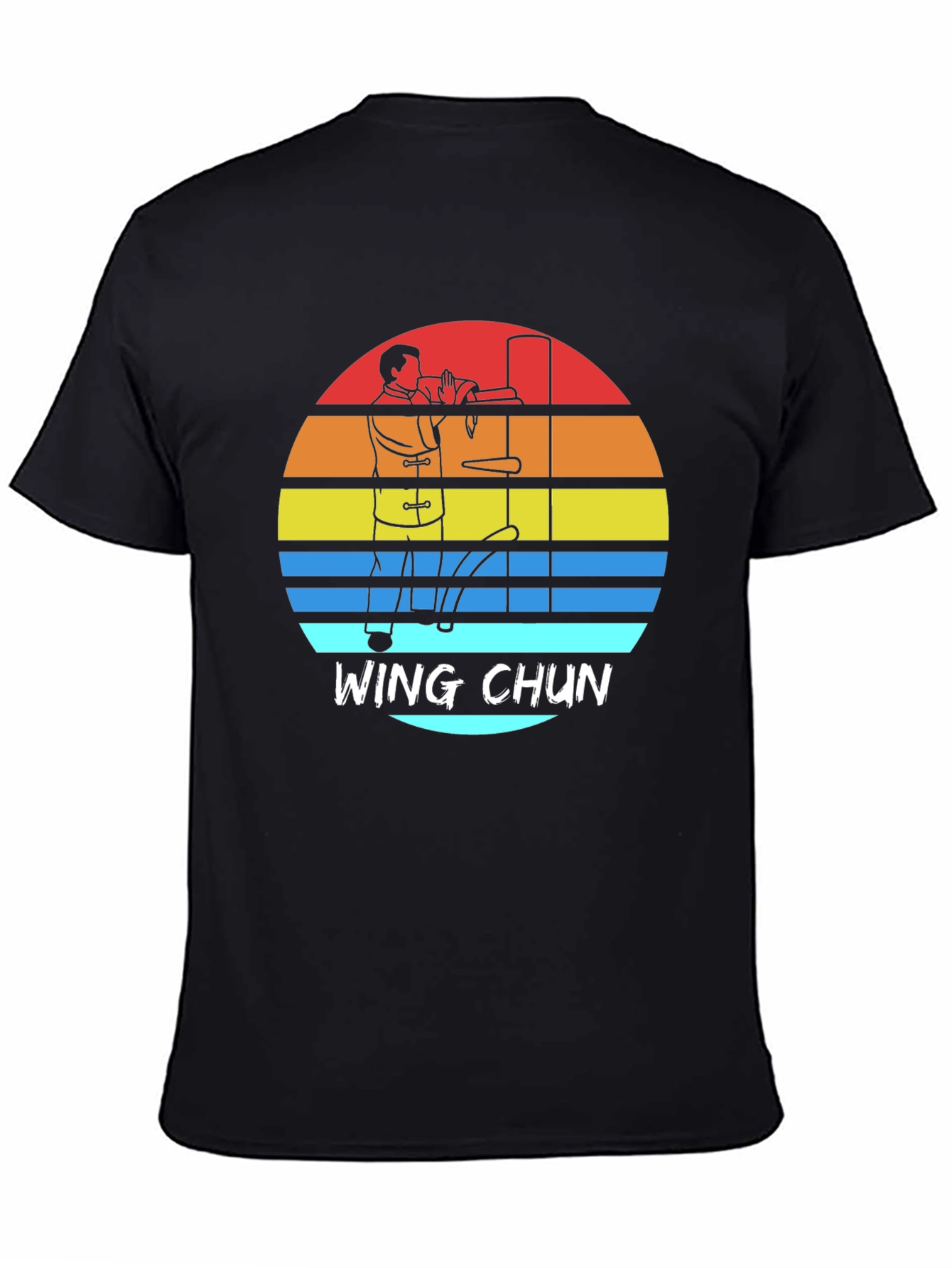 Wing Chun Sunset T-Shirt - Martial Arts Inspired Tee