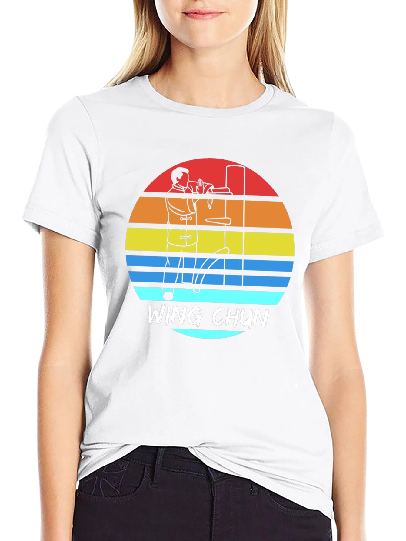 Wing Chun Sunset T-Shirt - Martial Arts Inspired Tee