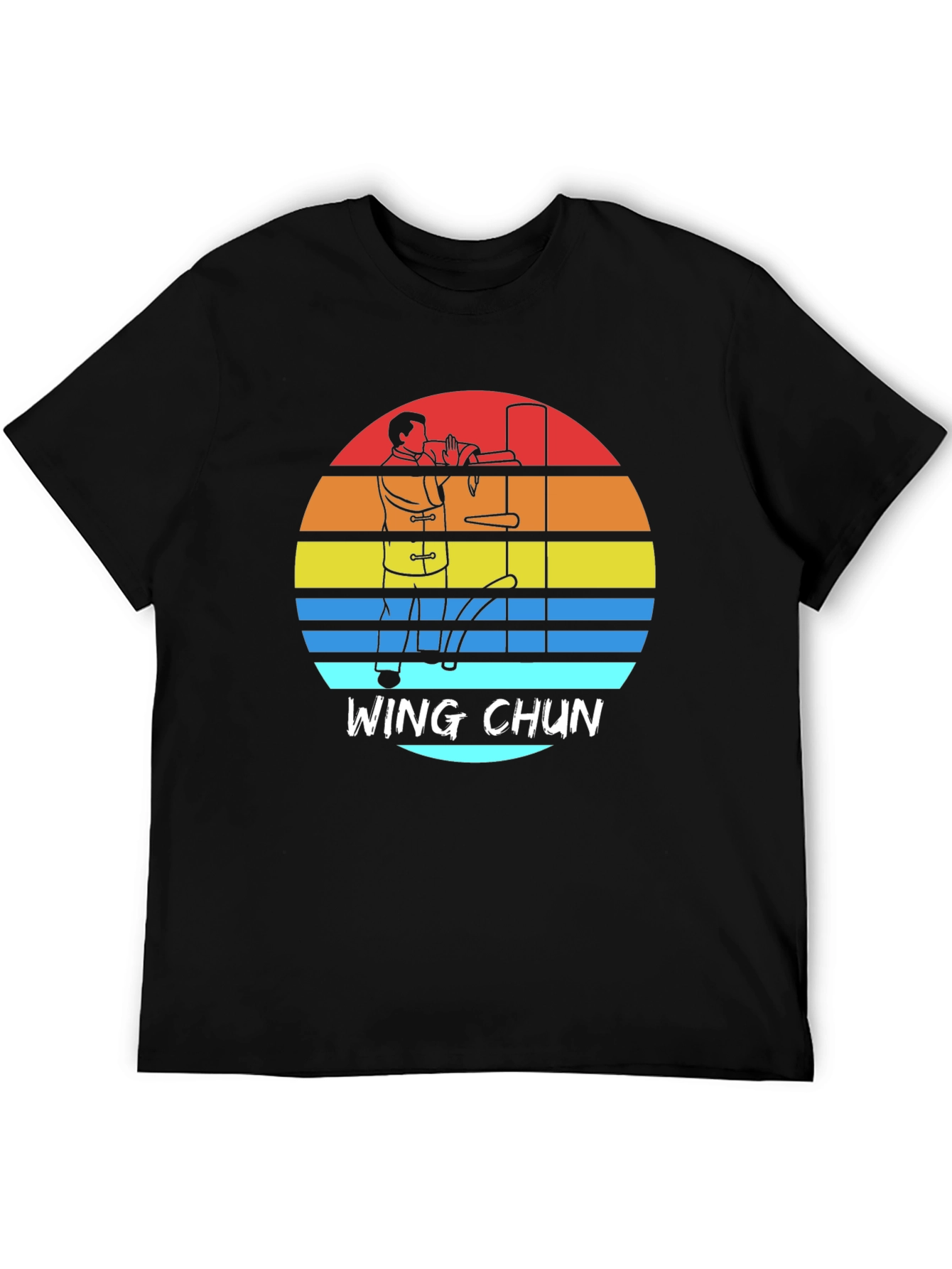 Wing Chun Sunset T-Shirt - Martial Arts Inspired Tee