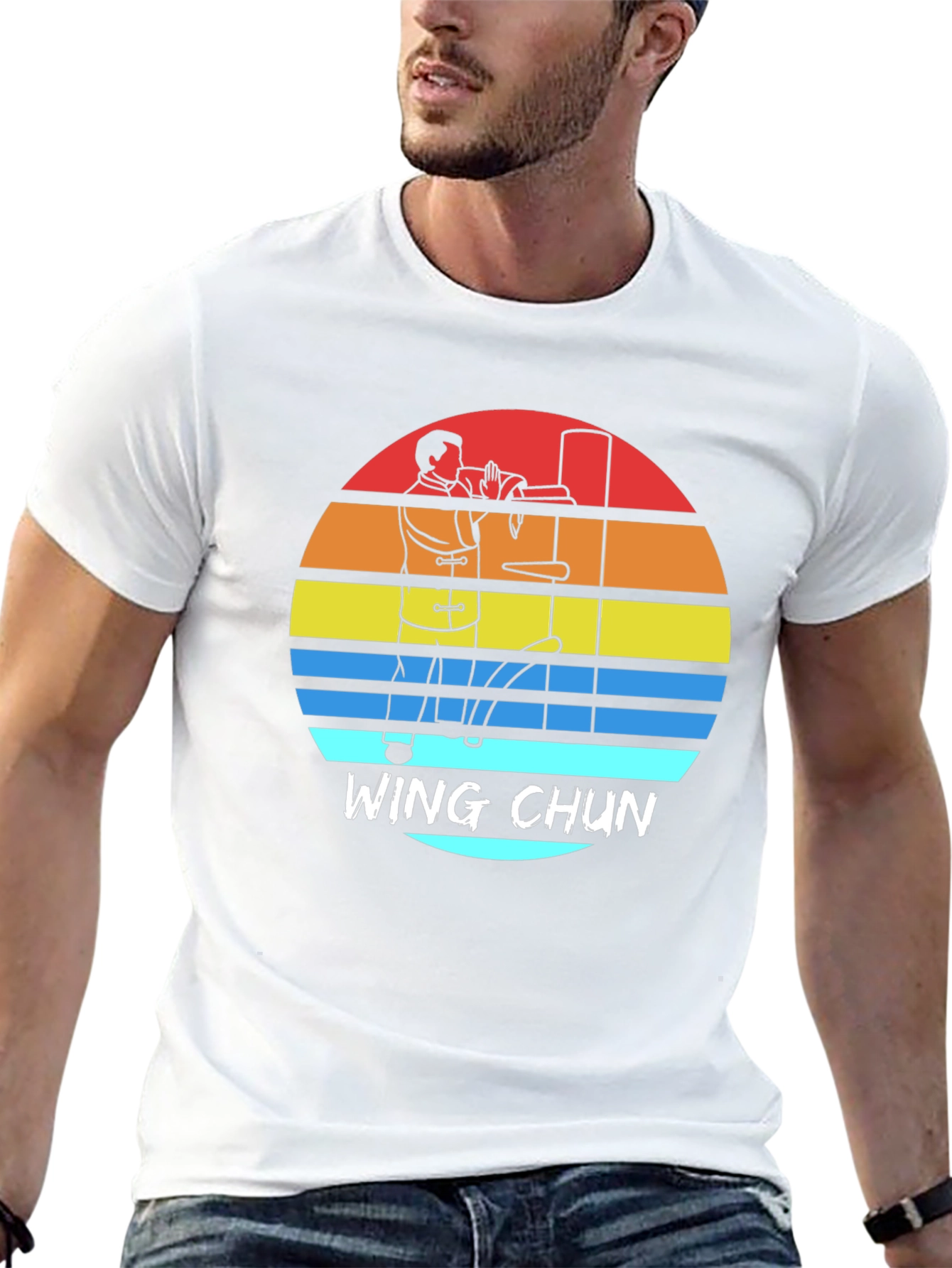 Wing Chun Sunset T-Shirt - Martial Arts Inspired Tee