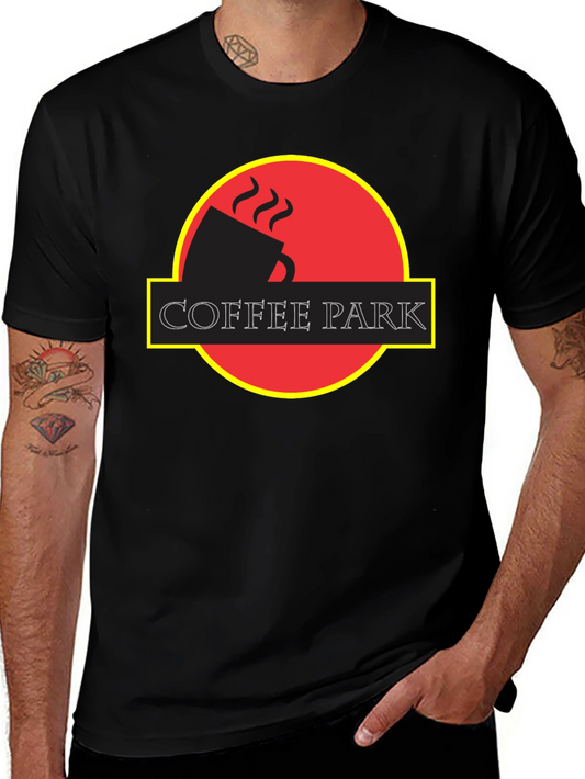 Coffee Park T-Shirt - Jurassic Parody