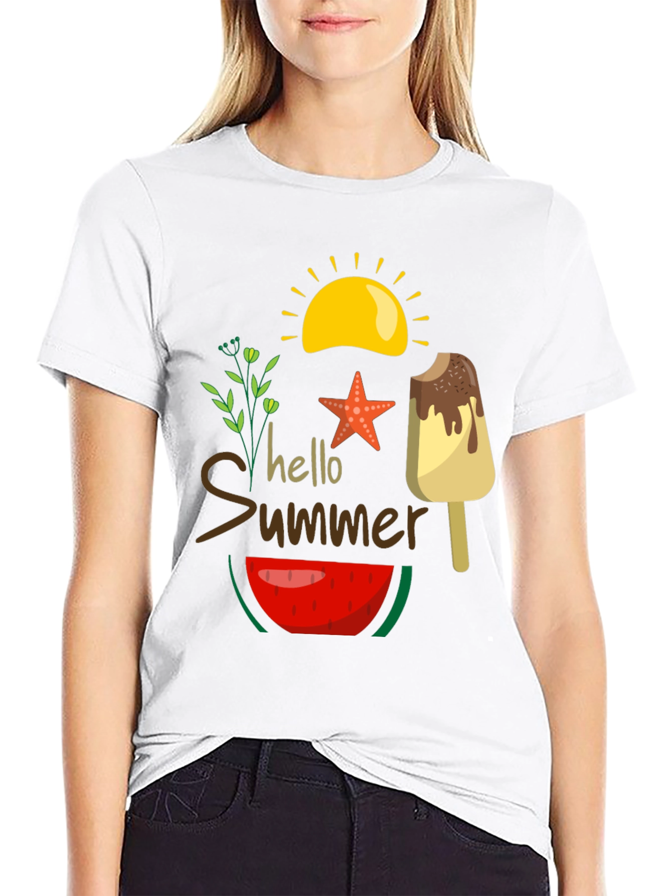 Hello Summer Graphic Tee