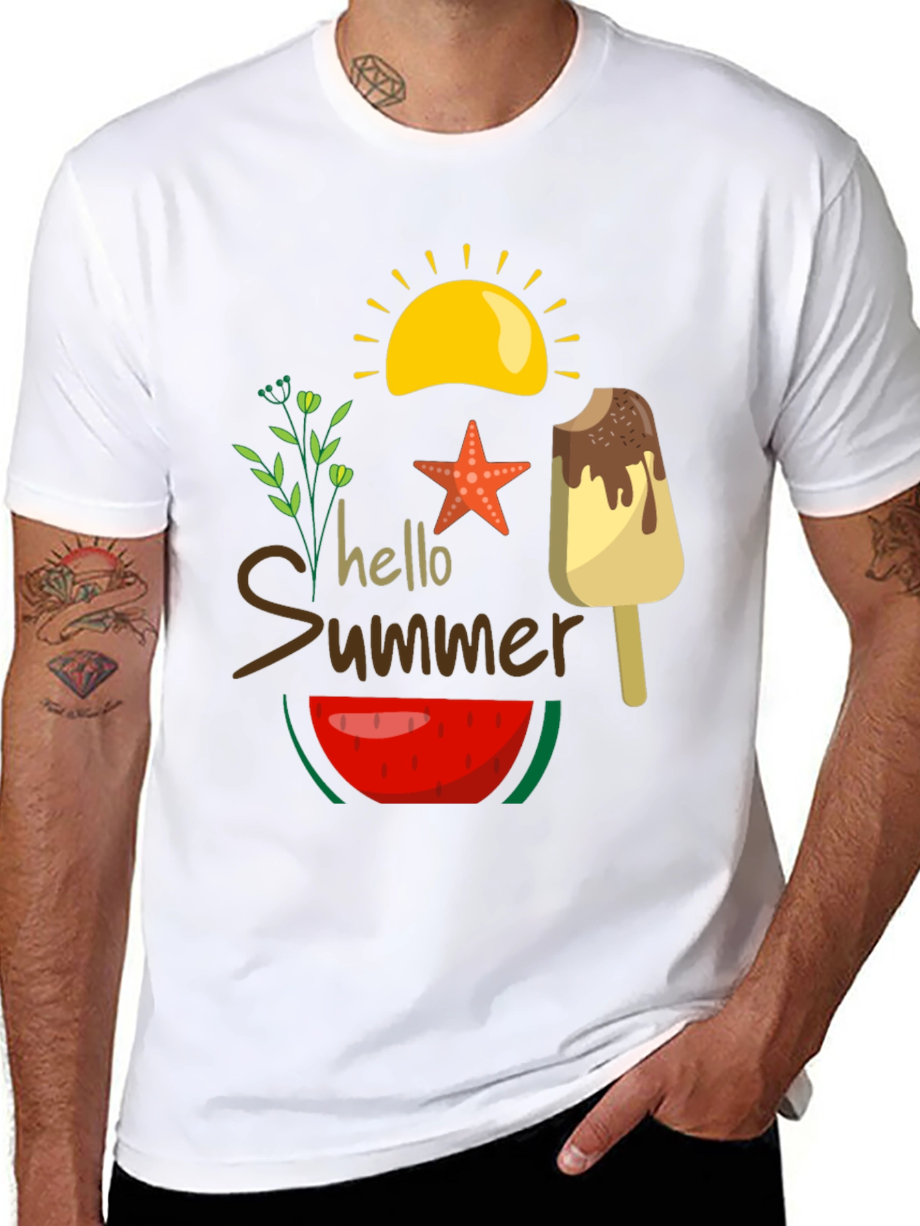 Hello Summer Graphic Tee