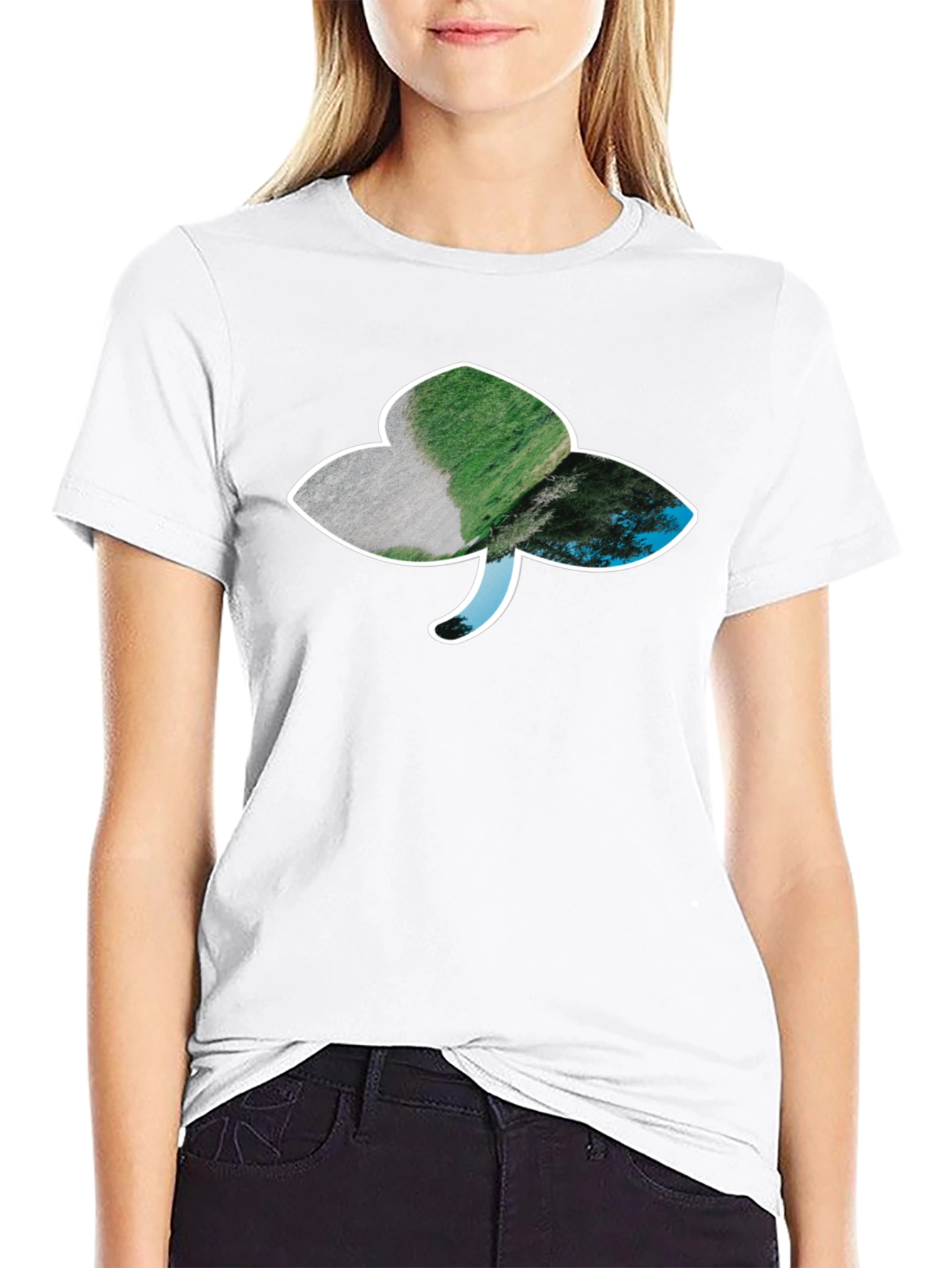 Shamrock Graphic Black T-Shirt