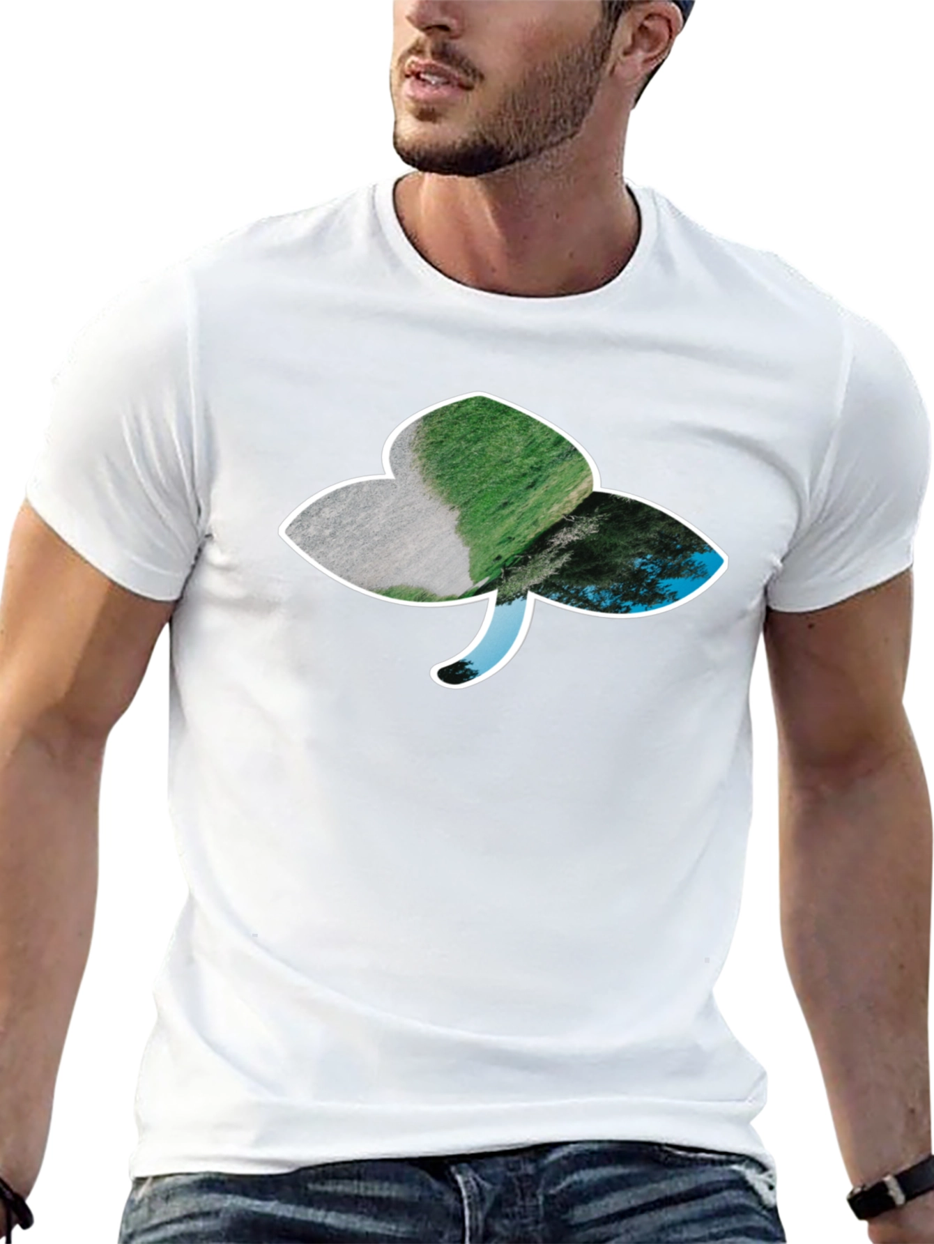 Shamrock Graphic Black T-Shirt