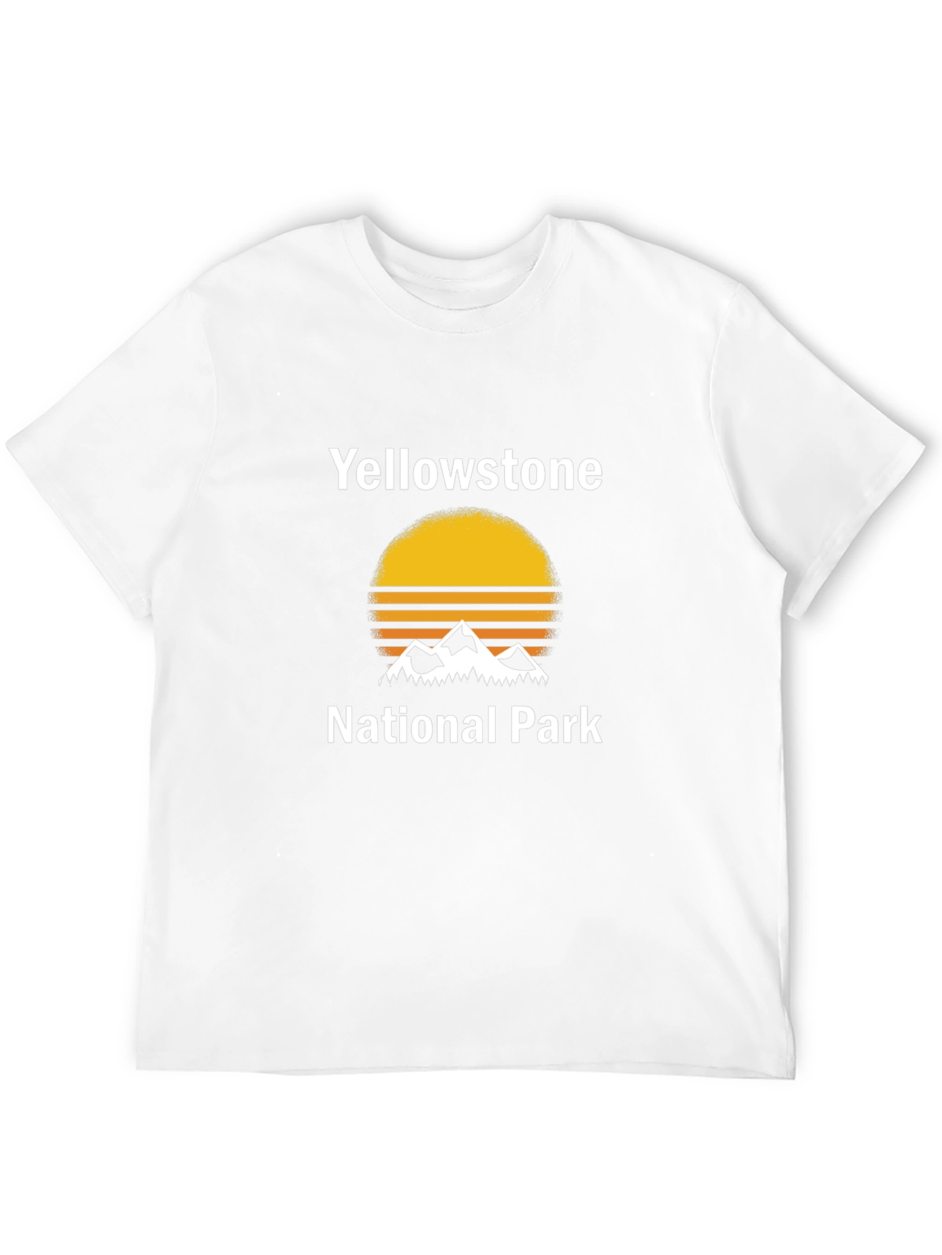 Yellowstone National Park Graphic Tee - Black