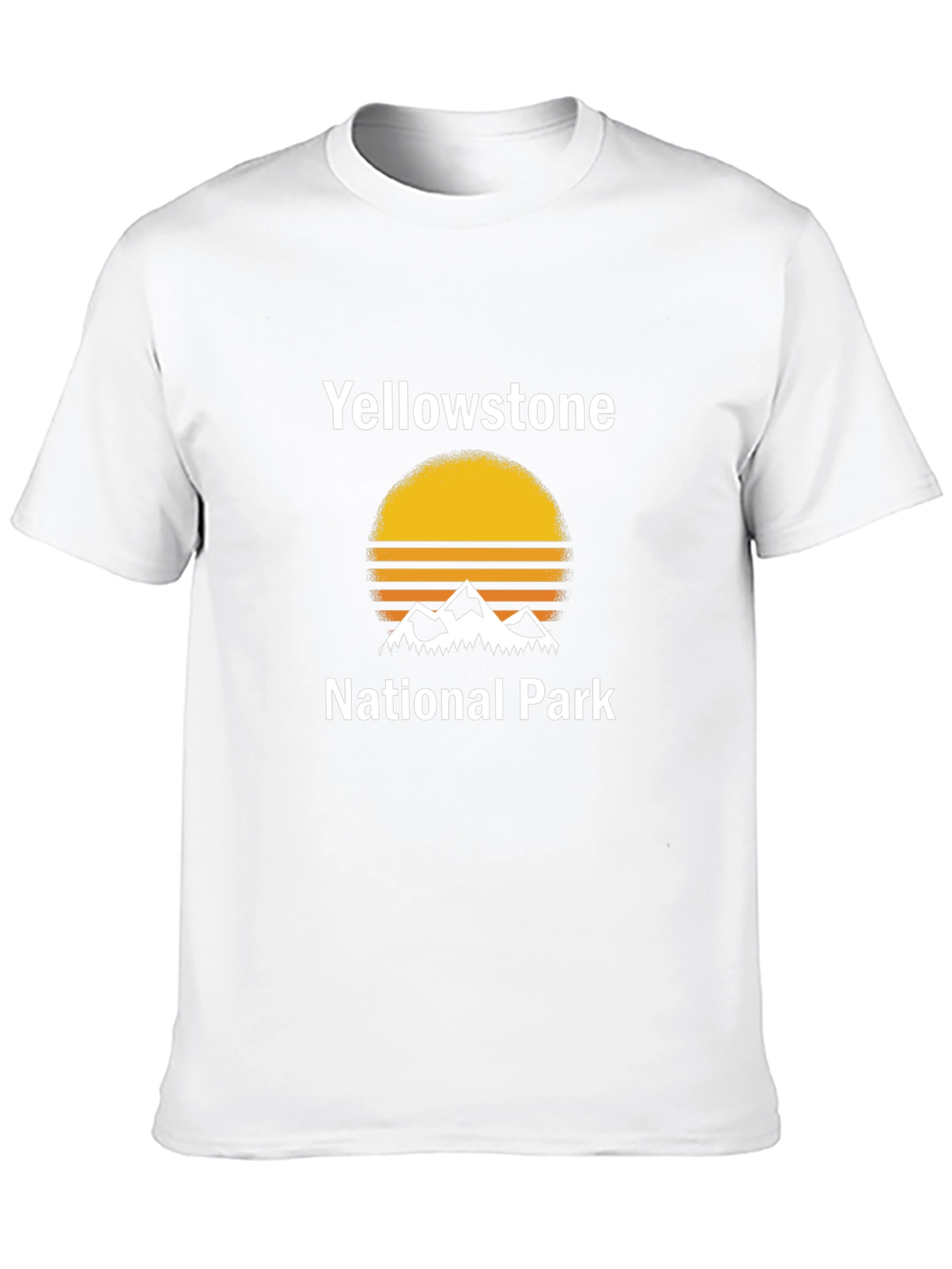 Yellowstone National Park Graphic Tee - Black