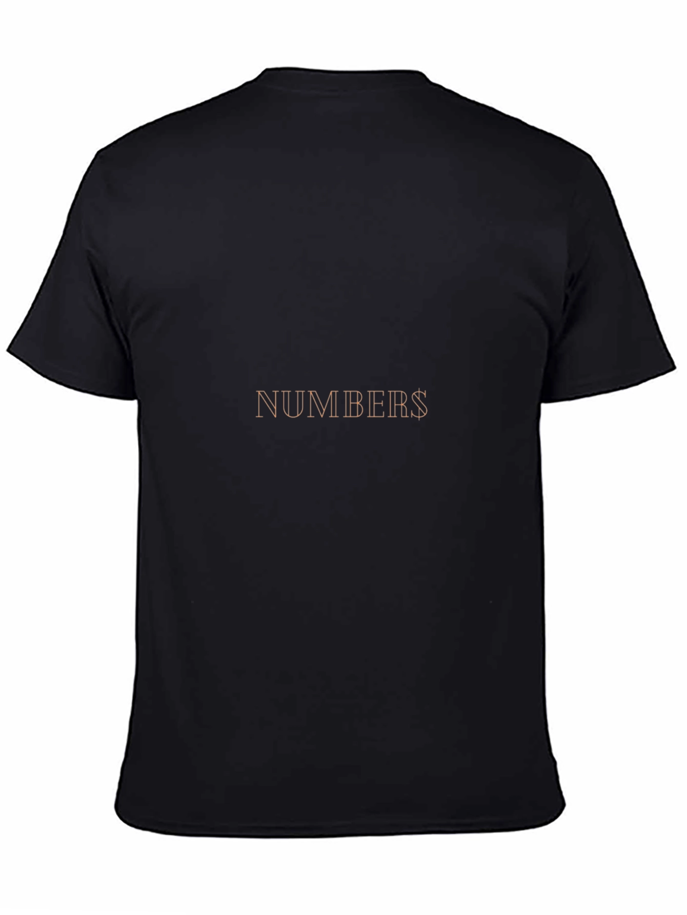 NUMBERS Graphic Tee - Modern Style